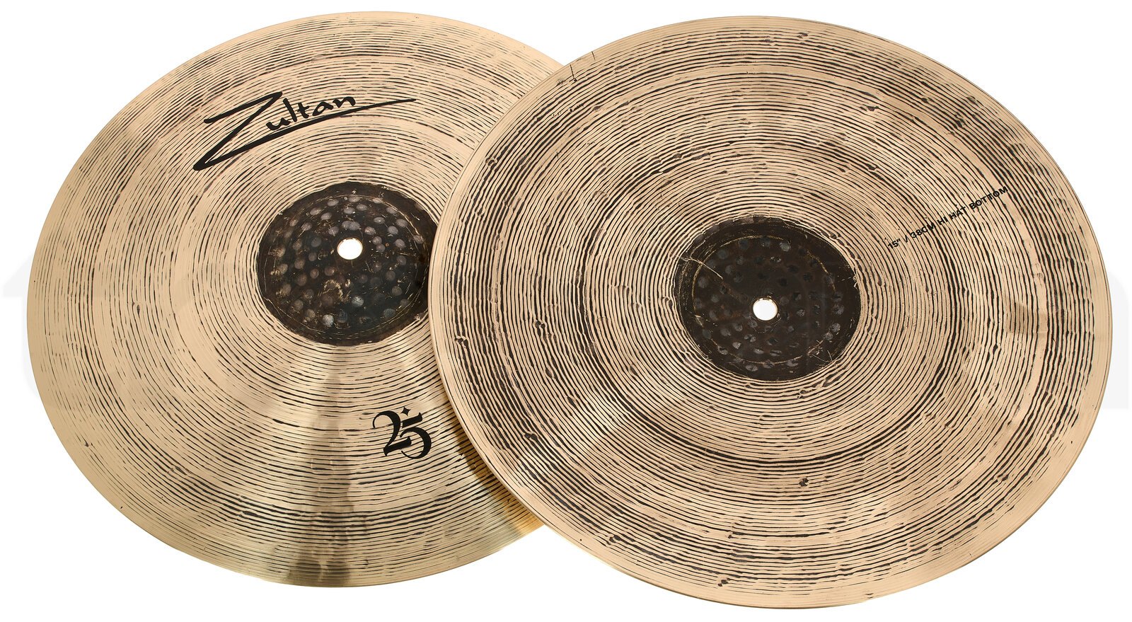 מצילה Zultan 15" Hi-Hat 25 4 מצילה Zultan 15" Hi-Hat 25 – תמונה 4