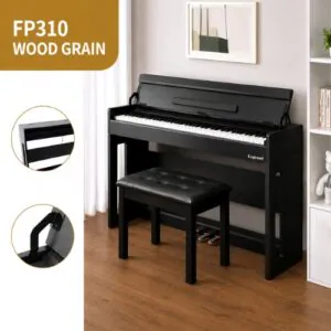 פסנתר חשמלי נייח LEGRAND FP310 שחור – 88 קלידים בגודל מלא ו-3 פדלים