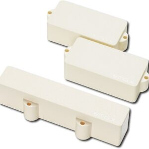 סט פיקאפים לבס EMG-PJX SET IVORY