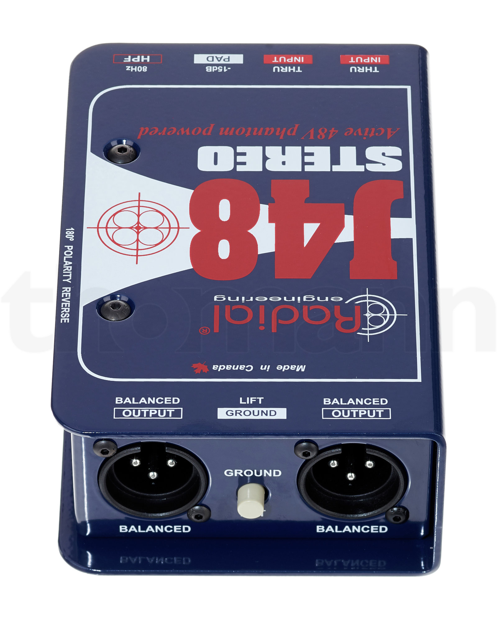 קופסת DI Radial Engineering J 48 Stereo 5 קופסת DI Radial Engineering J 48 Stereo — תמונה 5