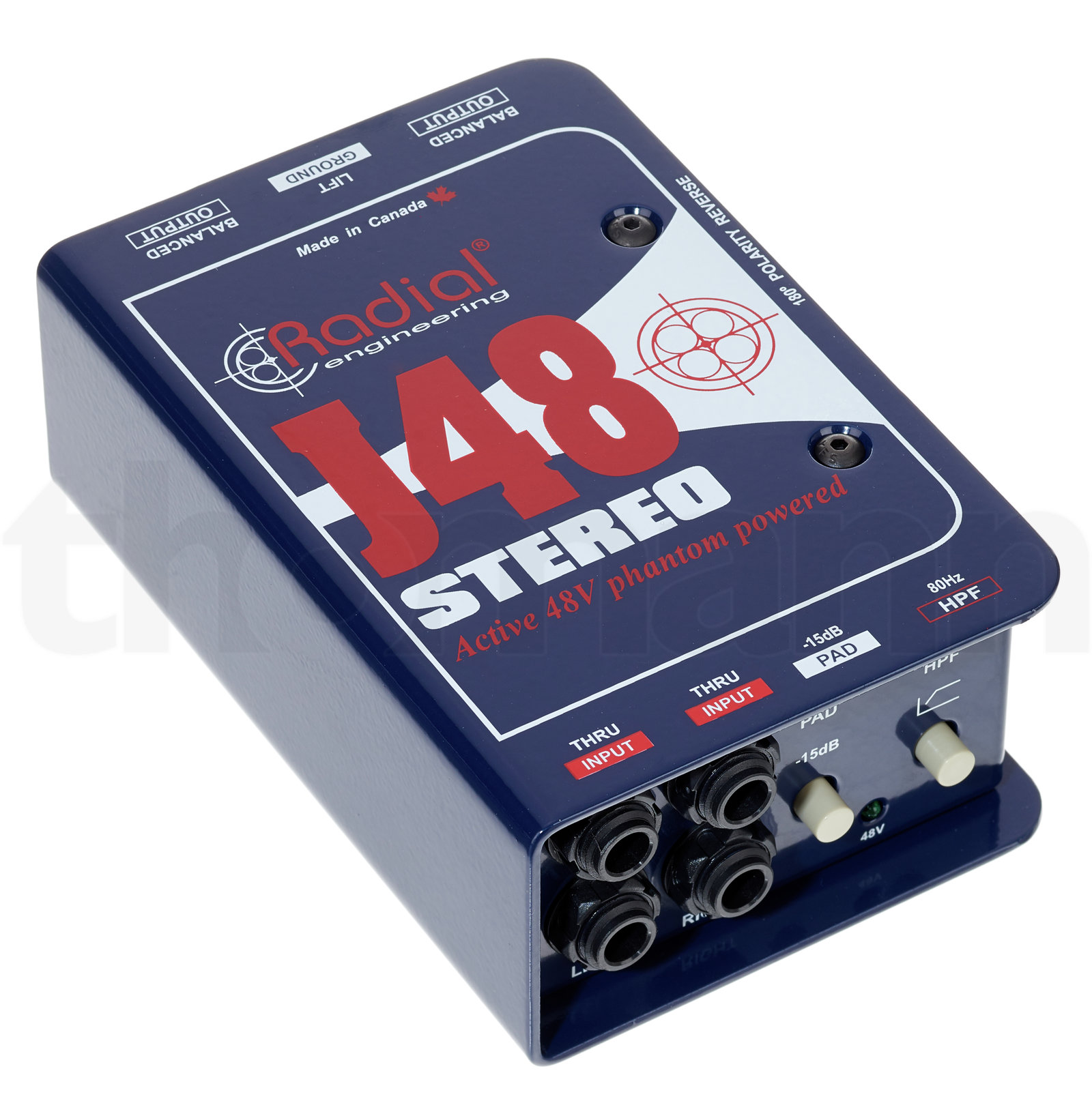 קופסת DI Radial Engineering J 48 Stereo 4 קופסת DI Radial Engineering J 48 Stereo — תמונה 4