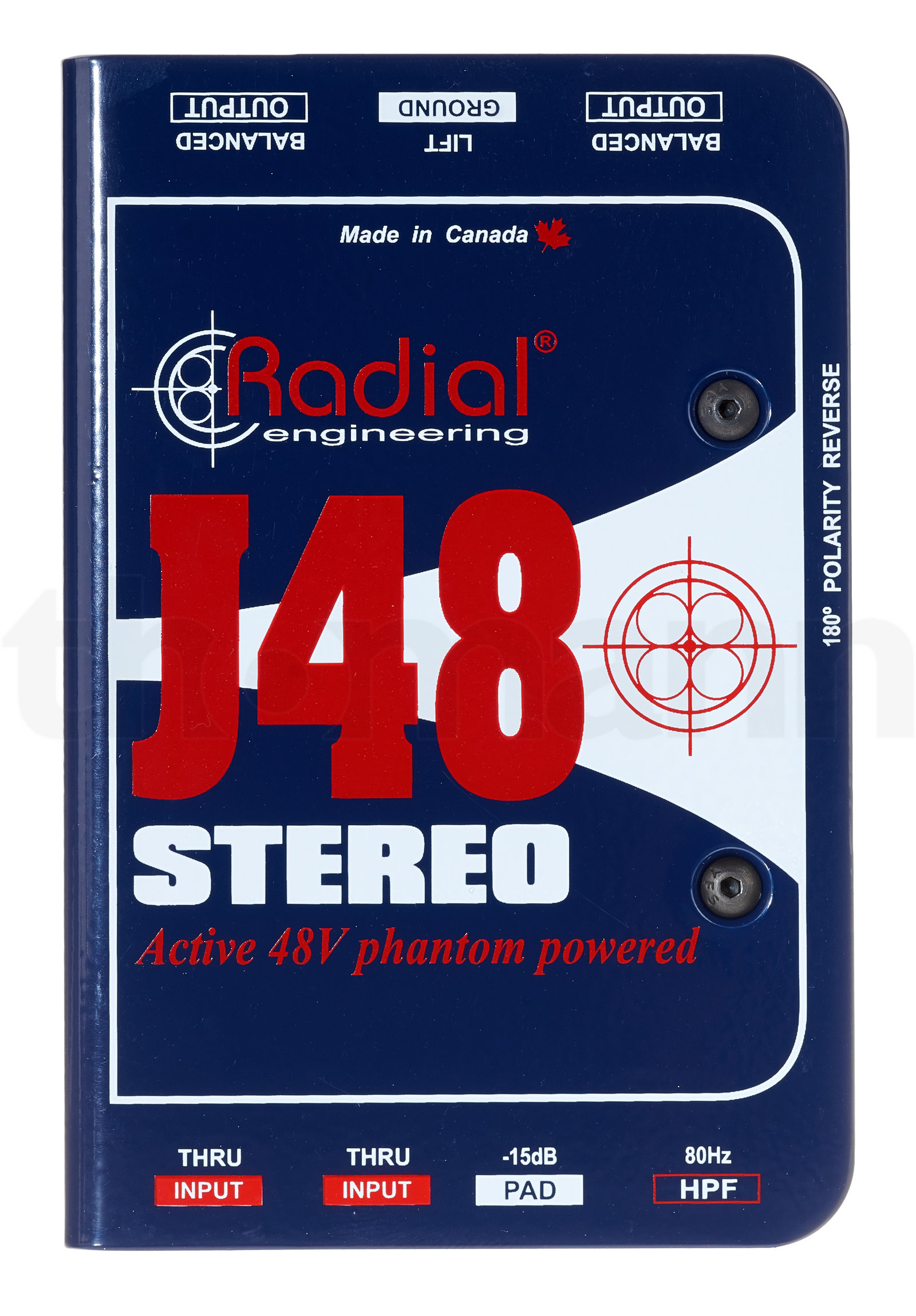 קופסת DI Radial Engineering J 48 Stereo 6 קופסת DI Radial Engineering J 48 Stereo — תמונה 6