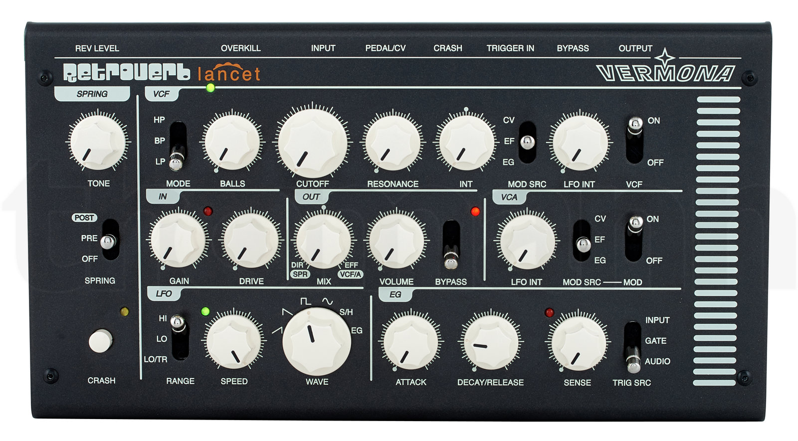 מעבד אפקטים Vermona Retroverb Lancet 3 מעבד אפקטים Vermona Retroverb Lancet — תמונה 3