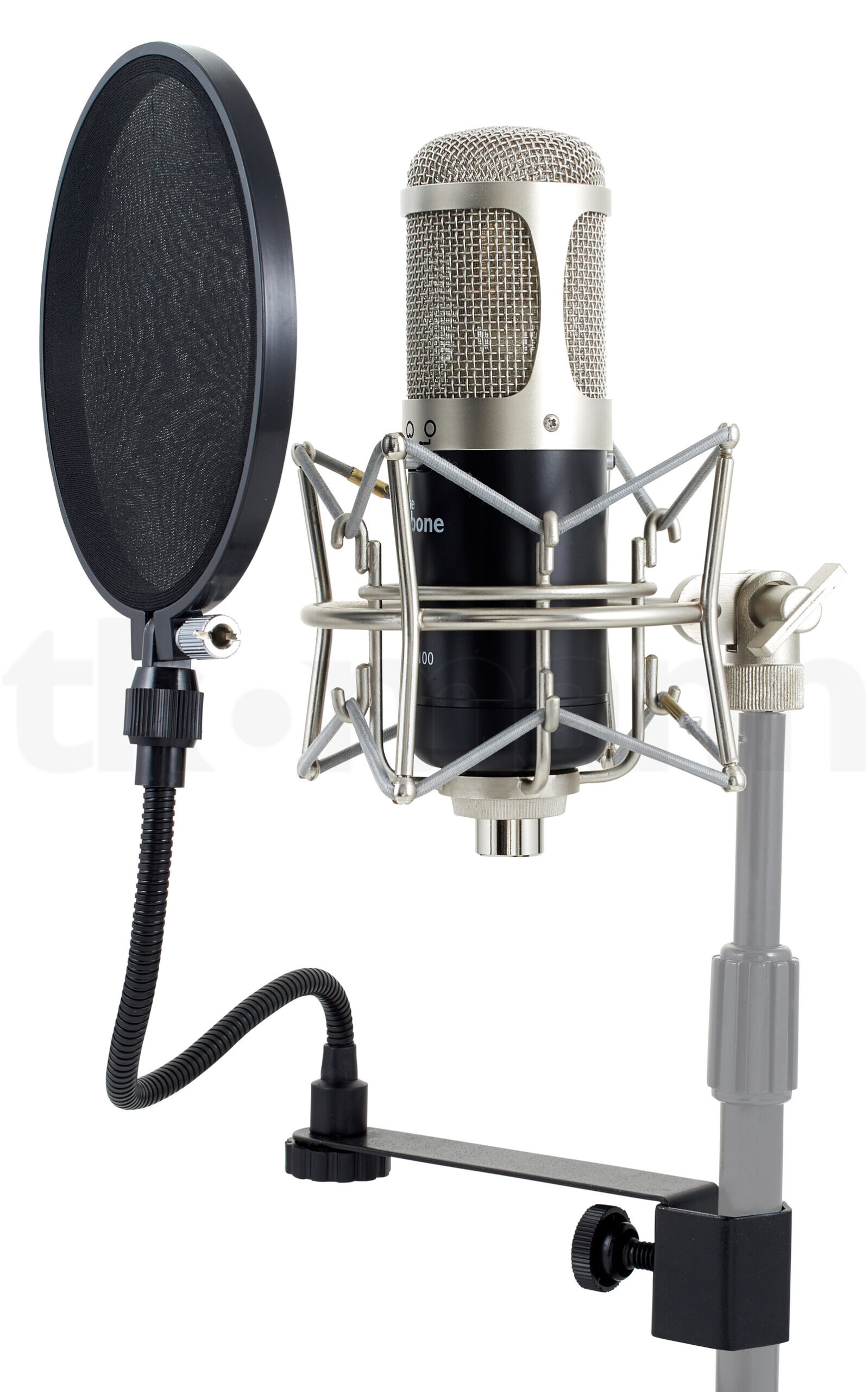 מיקרופון קונדנסר the t.bone SC 1100 + Popkiller 2 מיקרופון קונדנסר the t.bone SC 1100 + Popkiller — תמונה 2