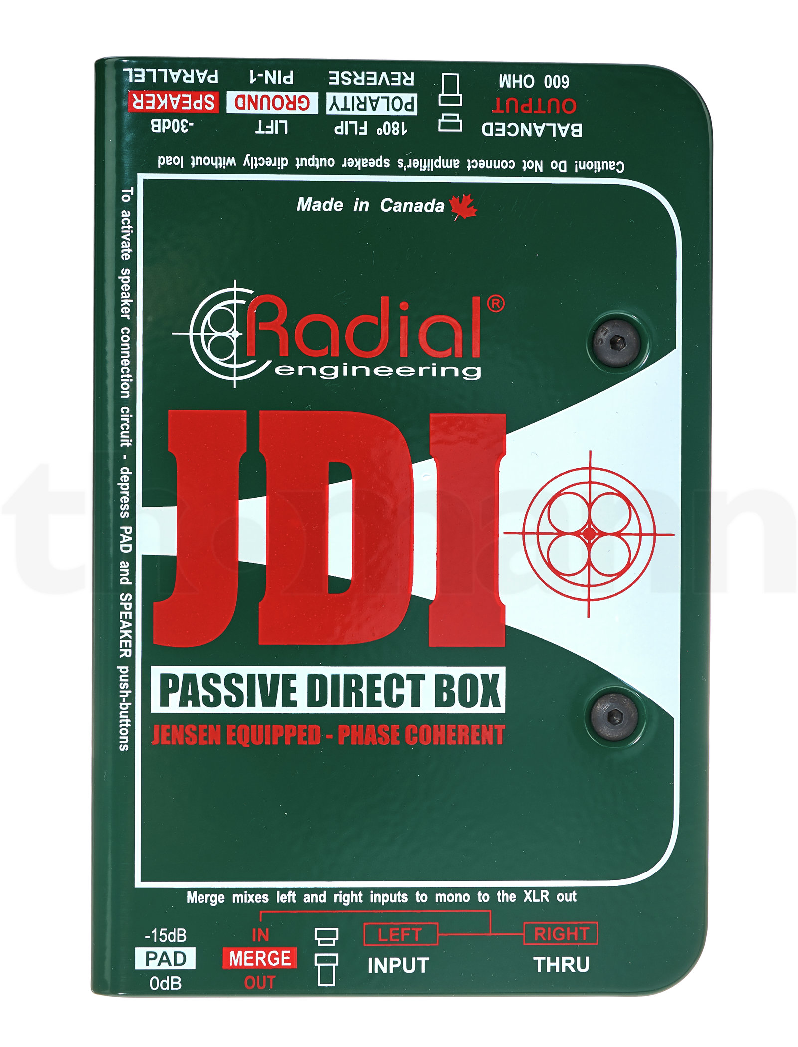 קופסת DI Radial Engineering JDI 3 קופסת DI Radial Engineering JDI — תמונה 3