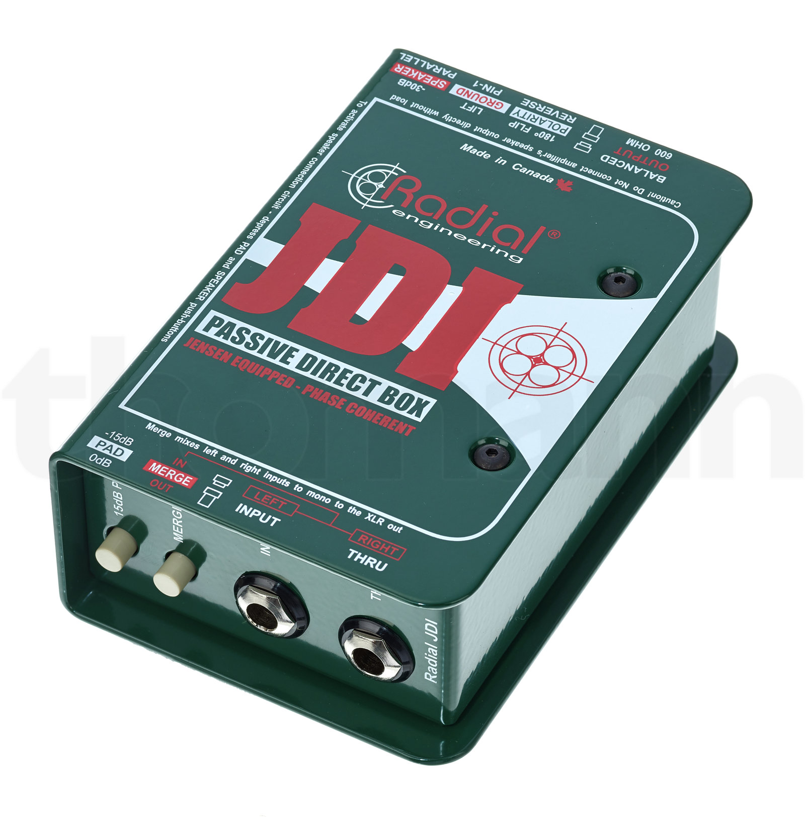 קופסת DI Radial Engineering JDI 2 קופסת DI Radial Engineering JDI — תמונה 2