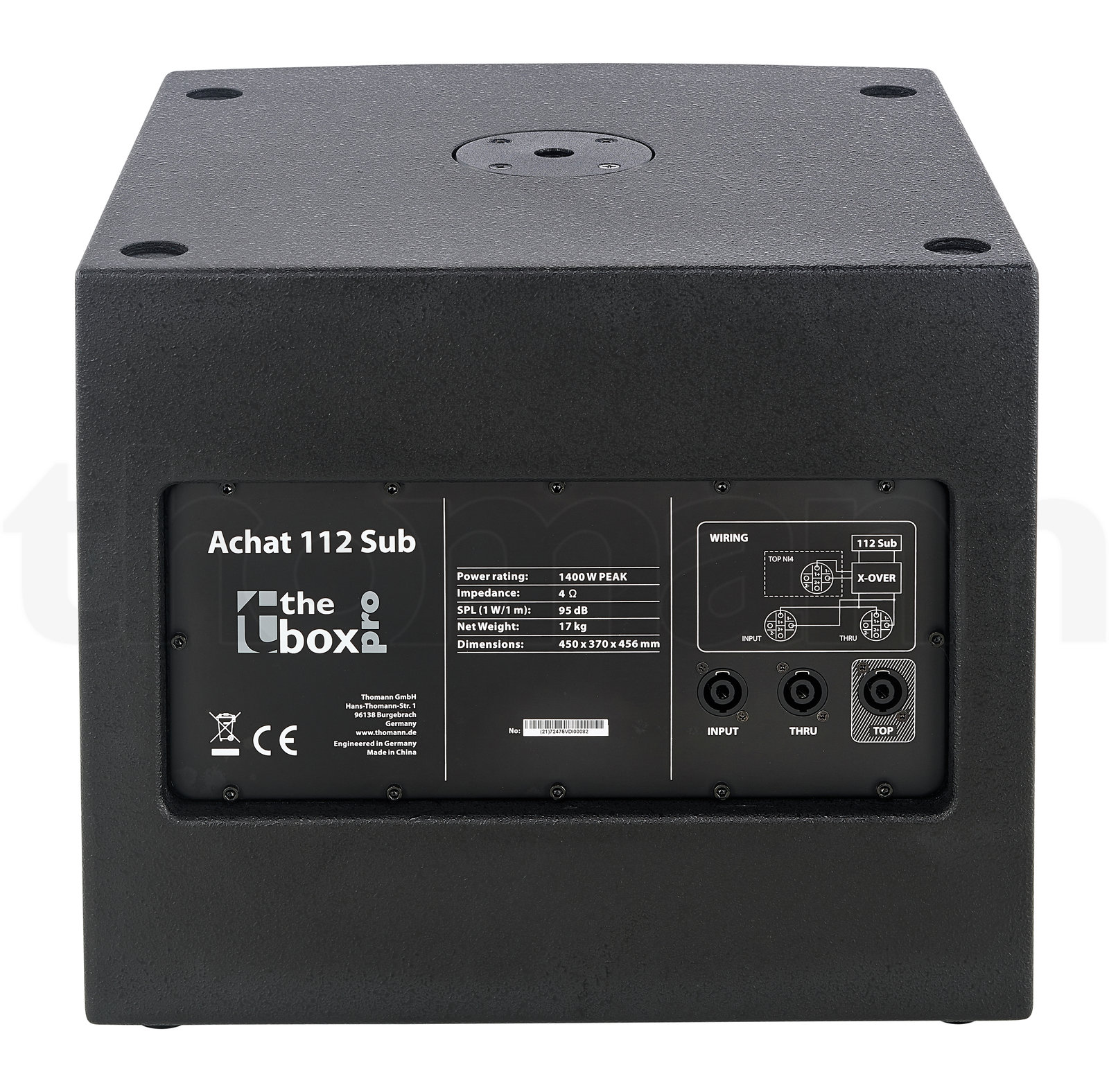 רמקול פסיבי the box pro Achat 112 Sub 5 רמקול פסיבי the box pro Achat 112 Sub — תמונה 5