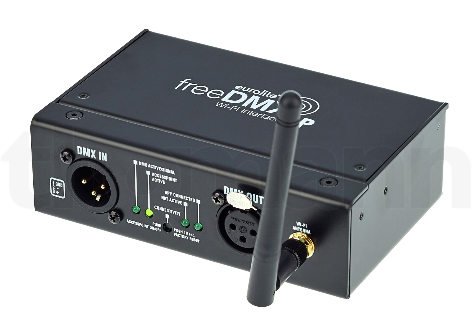 בקר תאורה Eurolite freeDMX AP Wi-Fi Interface 2 בקר תאורה Eurolite freeDMX AP Wi-Fi Interface — תמונה 2