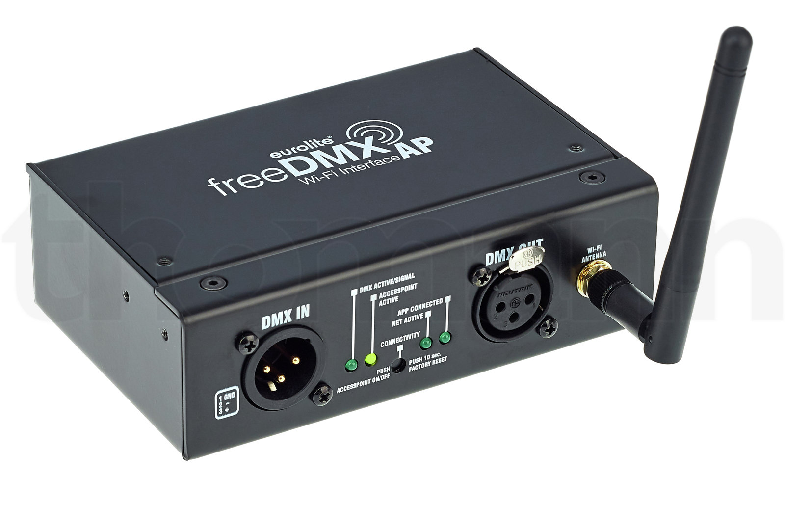 בקר תאורה Eurolite freeDMX AP Wi-Fi Interface 4 בקר תאורה Eurolite freeDMX AP Wi-Fi Interface — תמונה 4