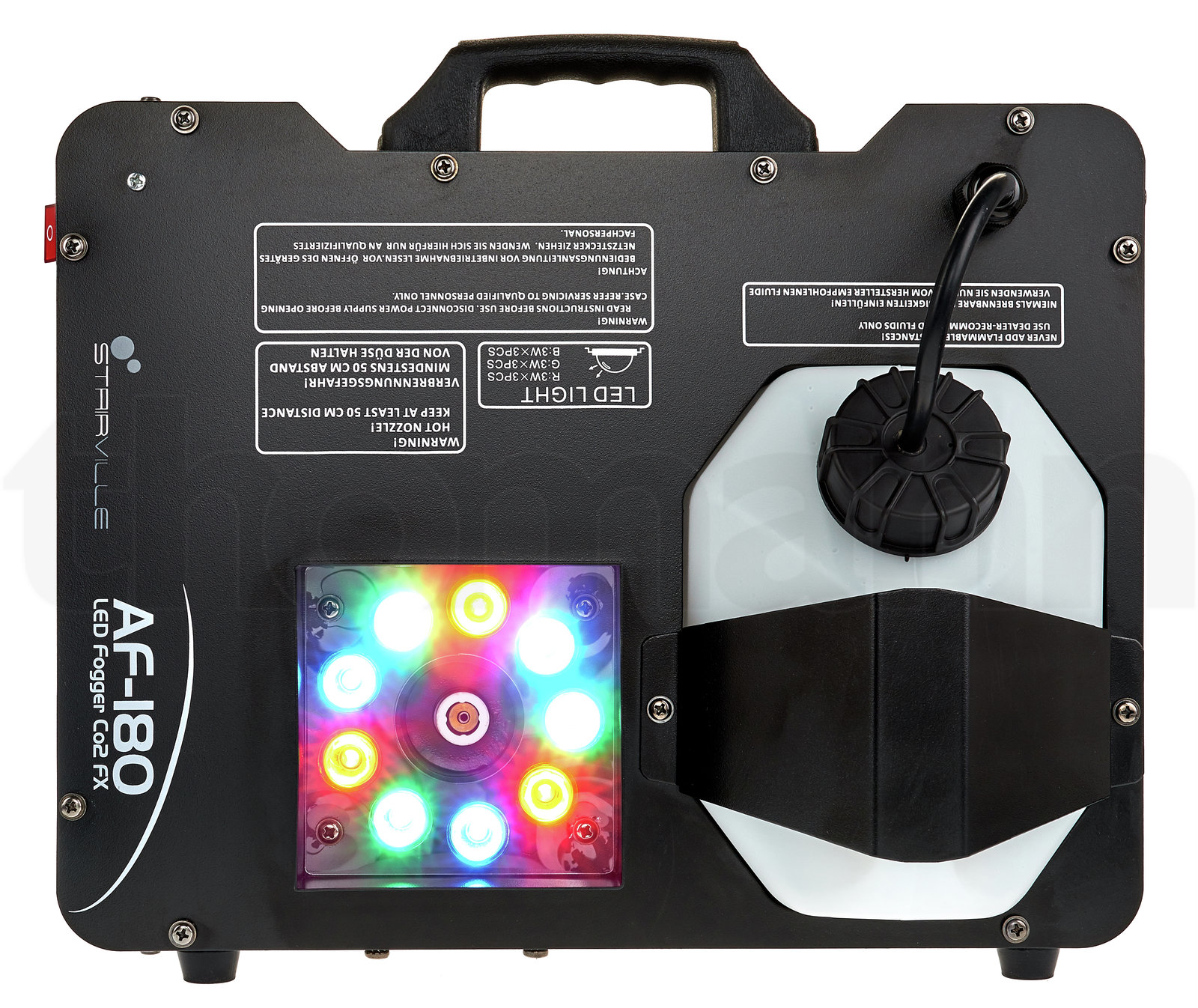 אפקט תאורה Stairville AF-180 LED Fogger Co2 FX DMX 6 אפקט תאורה Stairville AF-180 LED Fogger Co2 FX DMX — תמונה 6