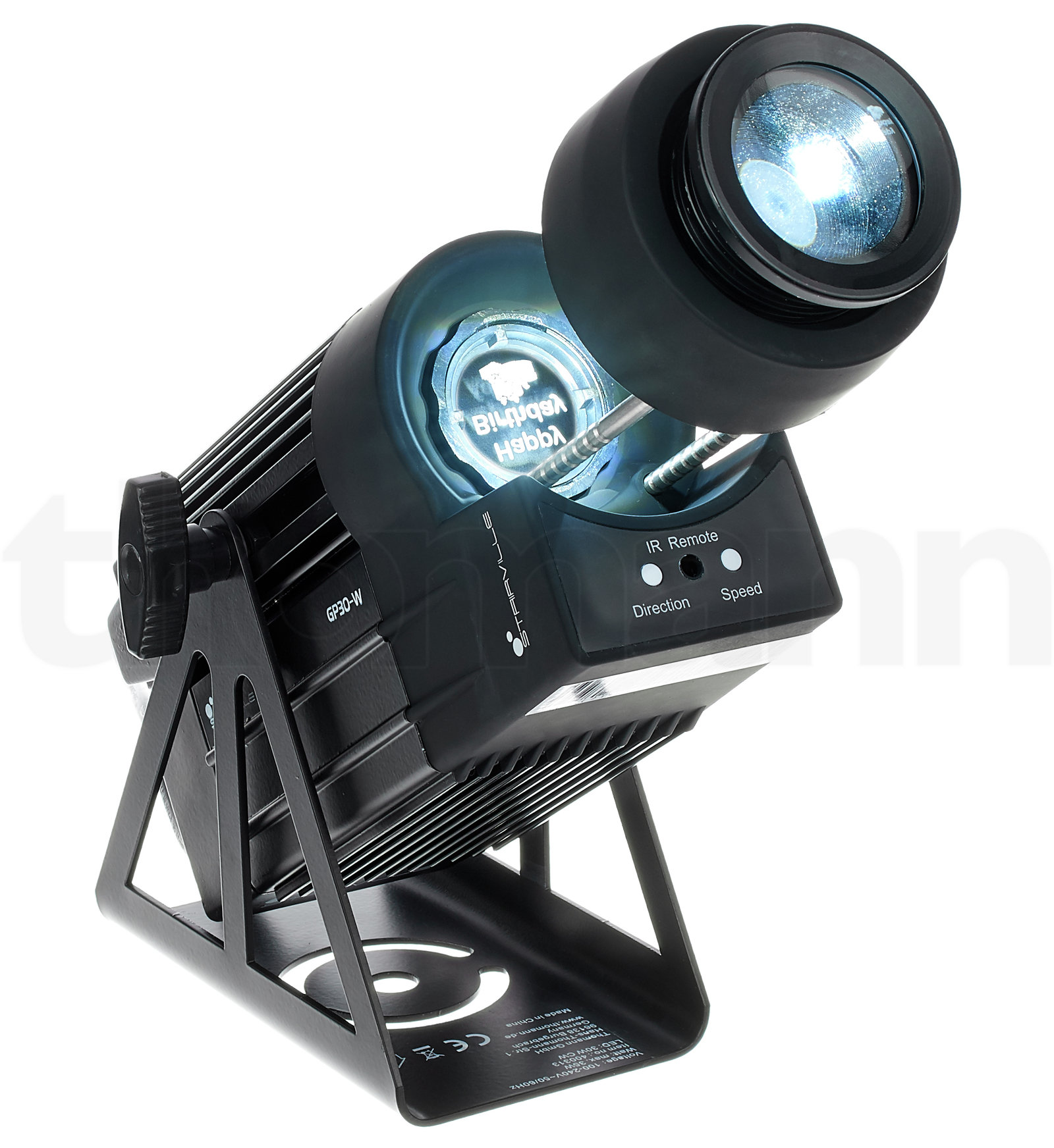 פנס PAR LED Stairville GP30-W LED Gobo Projector 30W 4 פנס PAR LED Stairville GP30-W LED Gobo Projector 30W — תמונה 4