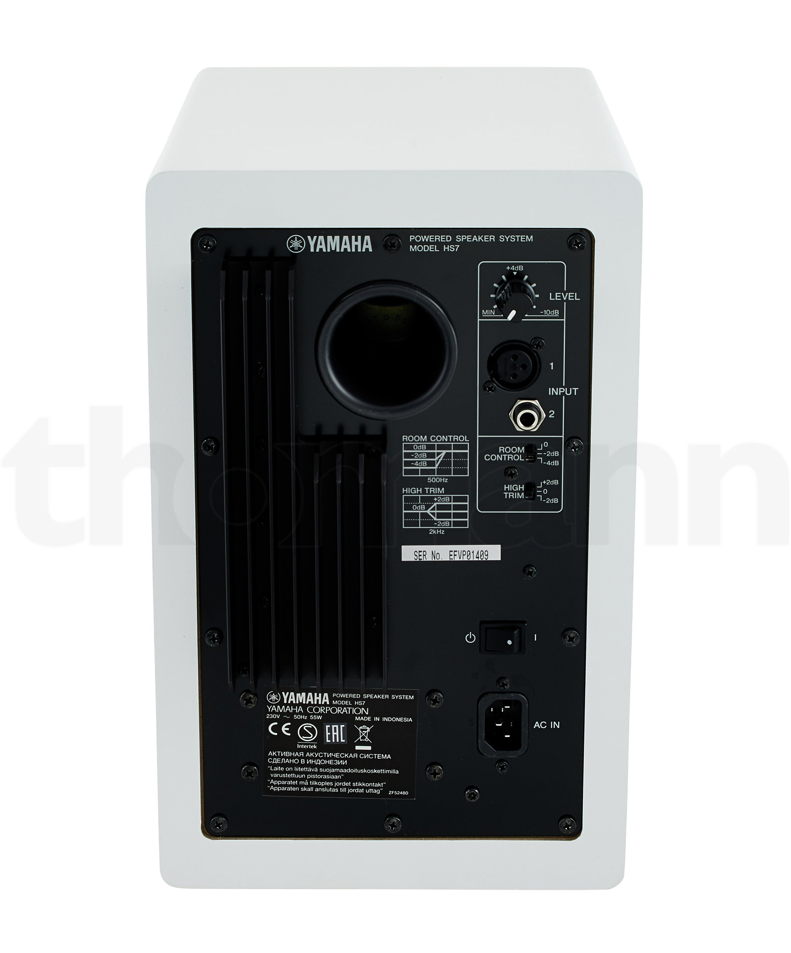 מוניטור אולפן Yamaha HS 7 W Stand Set 4 מוניטור אולפן Yamaha HS 7 W Stand Set — תמונה 4