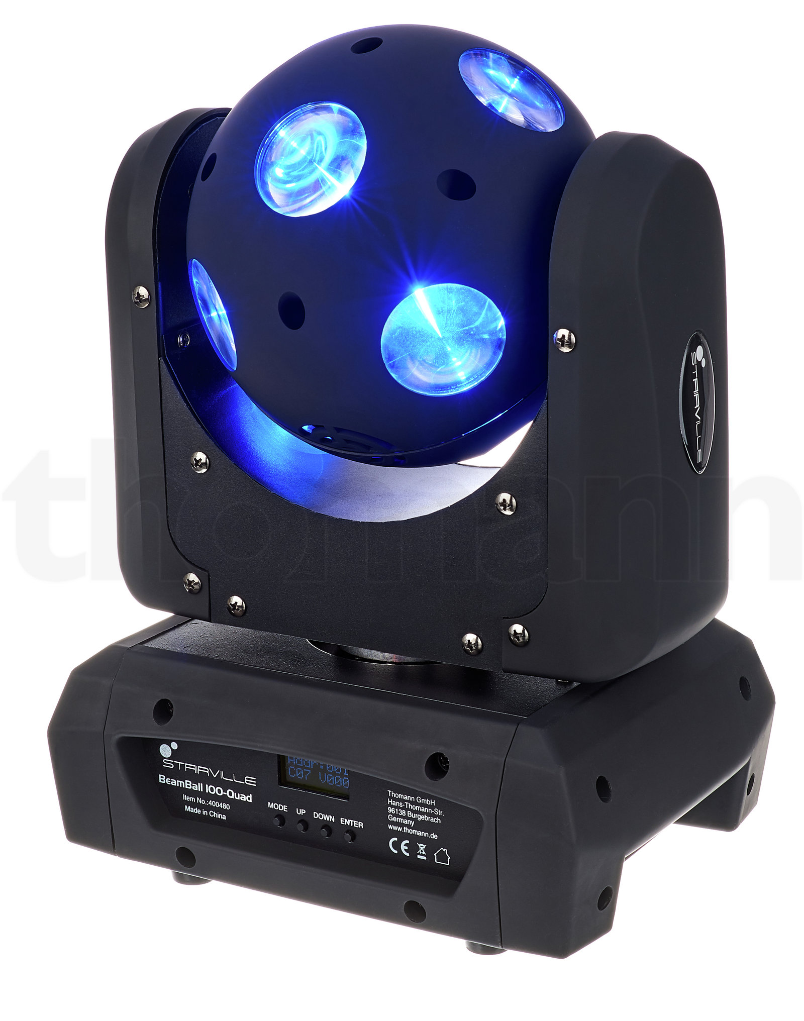 פנס PAR LED Stairville Beam Ball 100 Quad LED 10x10W 2 פנס PAR LED Stairville Beam Ball 100 Quad LED 10x10W — תמונה 2