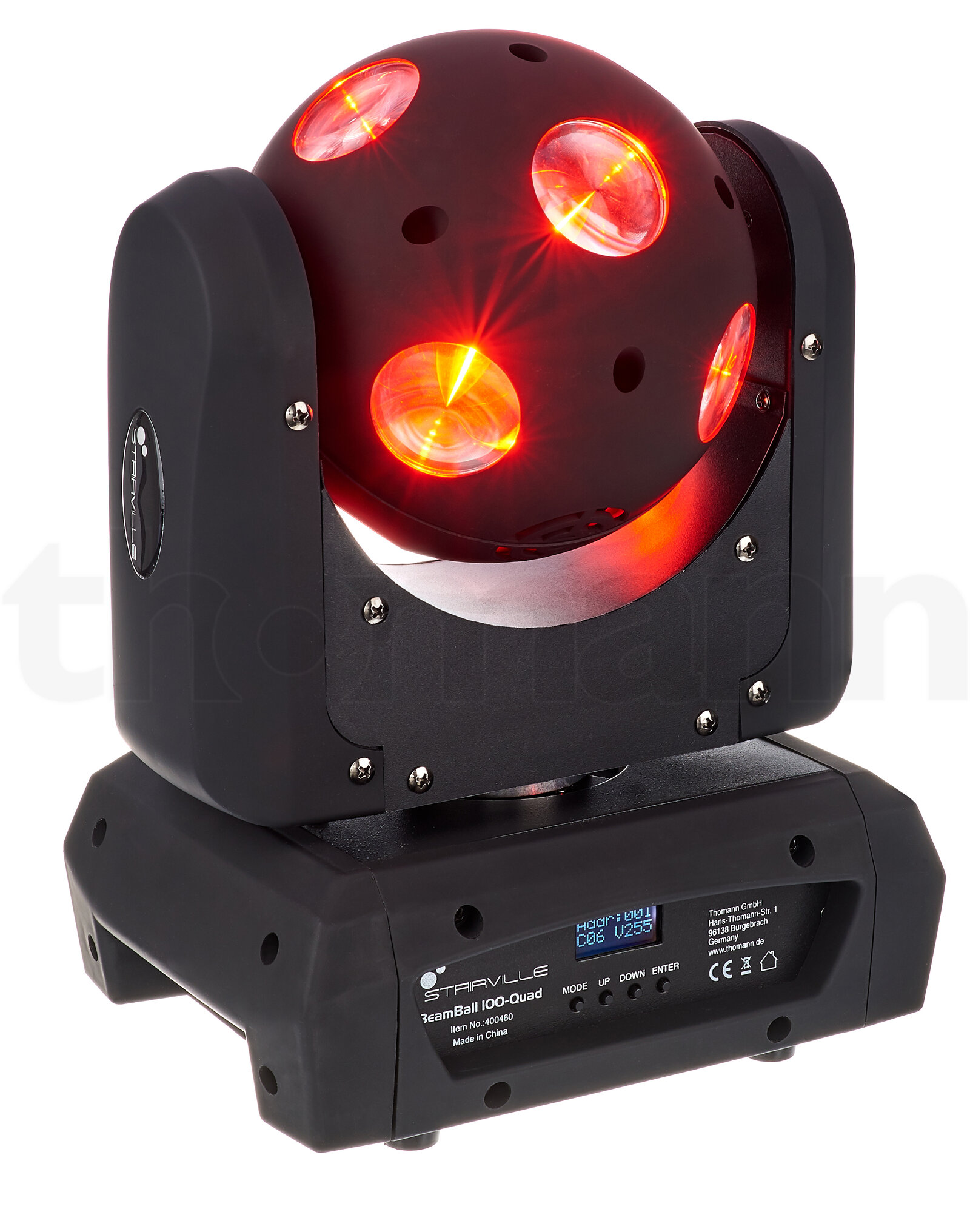 פנס PAR LED Stairville Beam Ball 100 Quad LED 10x10W 4 פנס PAR LED Stairville Beam Ball 100 Quad LED 10x10W — תמונה 4