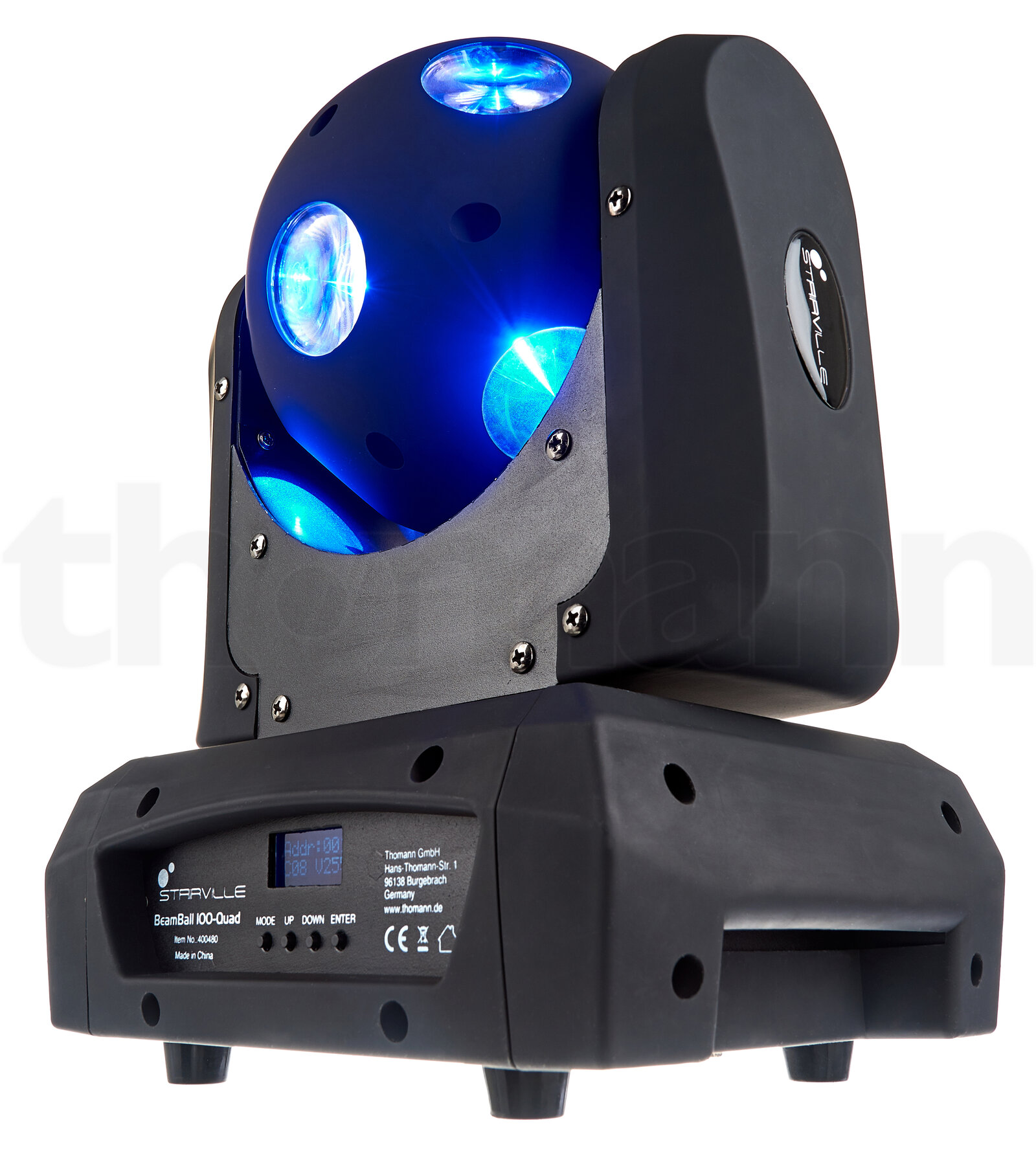 פנס PAR LED Stairville Beam Ball 100 Quad LED 10x10W 6 פנס PAR LED Stairville Beam Ball 100 Quad LED 10x10W — תמונה 6