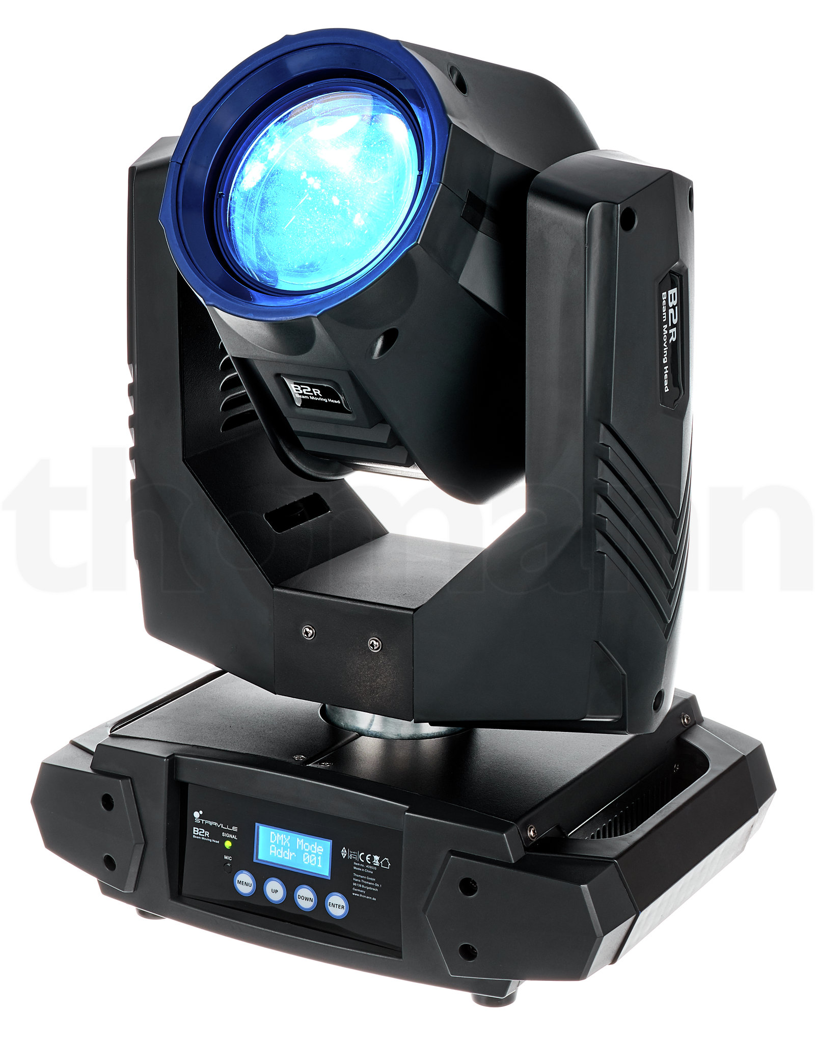 מוביל הד Stairville B2R Beam Moving Head HRI 2 מוביל הד Stairville B2R Beam Moving Head HRI — תמונה 2