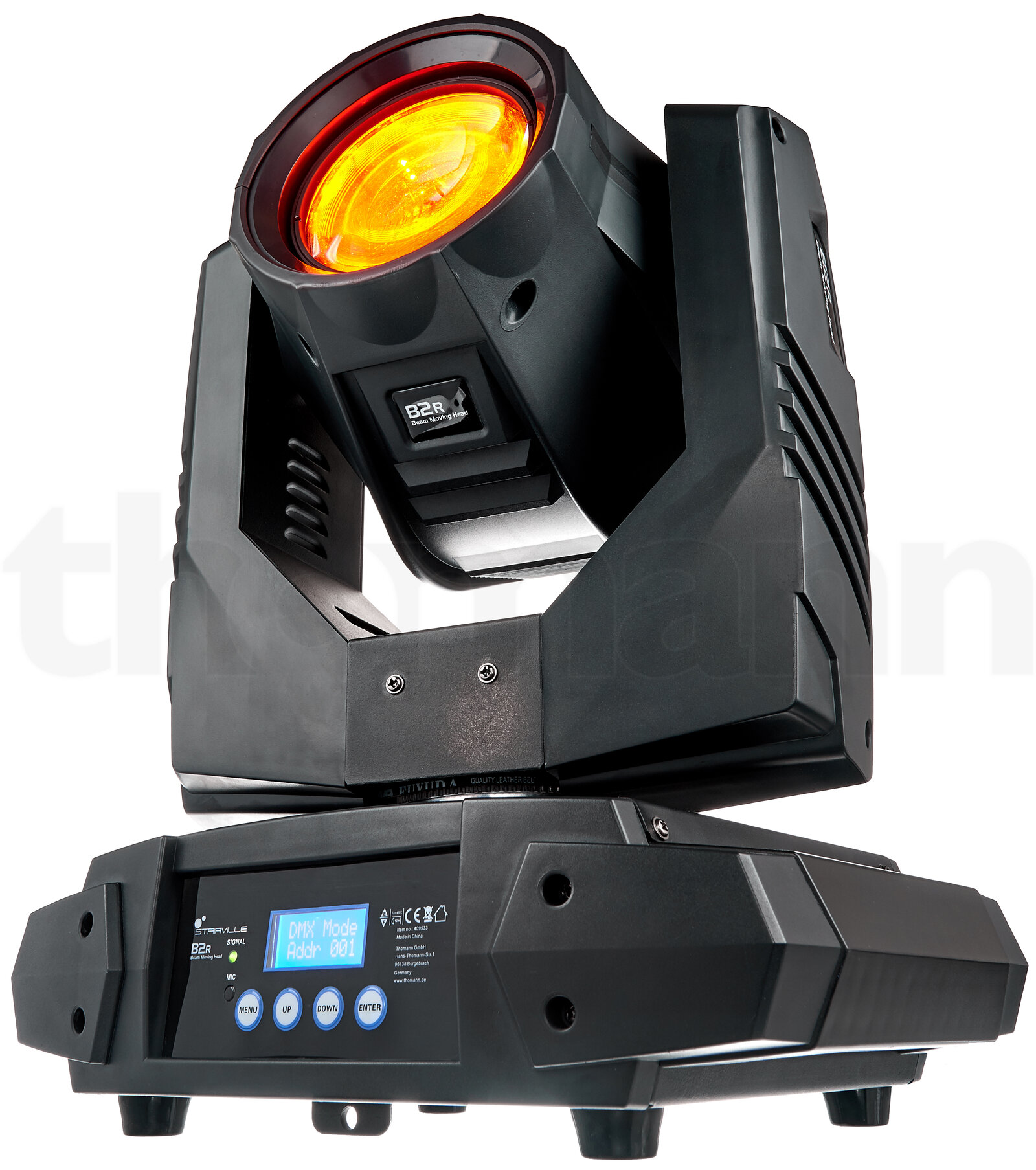 מוביל הד Stairville B2R Beam Moving Head HRI 6 מוביל הד Stairville B2R Beam Moving Head HRI — תמונה 6