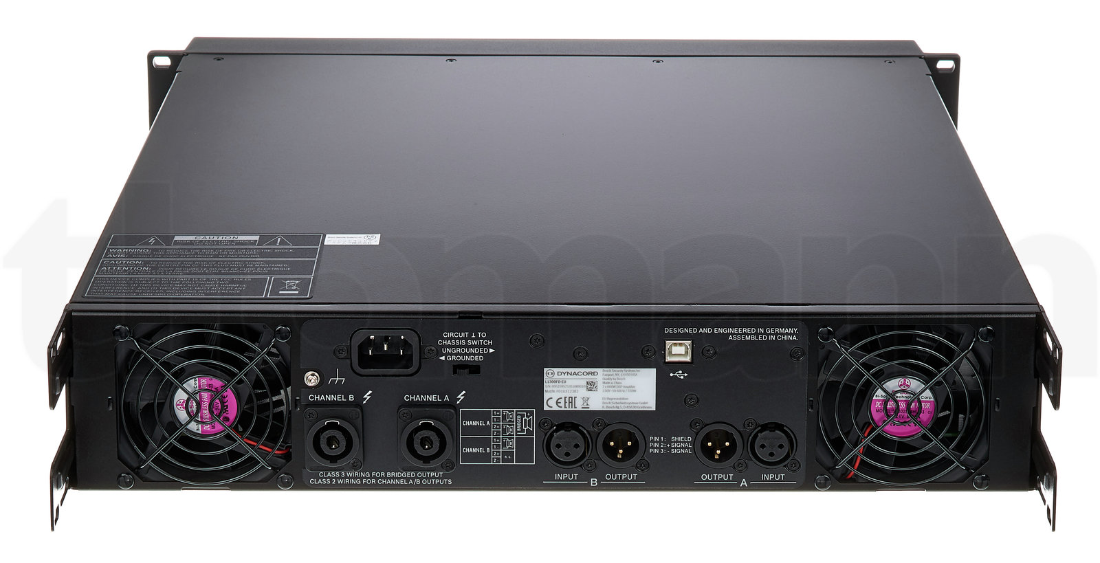 מגבר הספק Dynacord L1300FD DSP 5 מגבר הספק Dynacord L1300FD DSP — תמונה 5