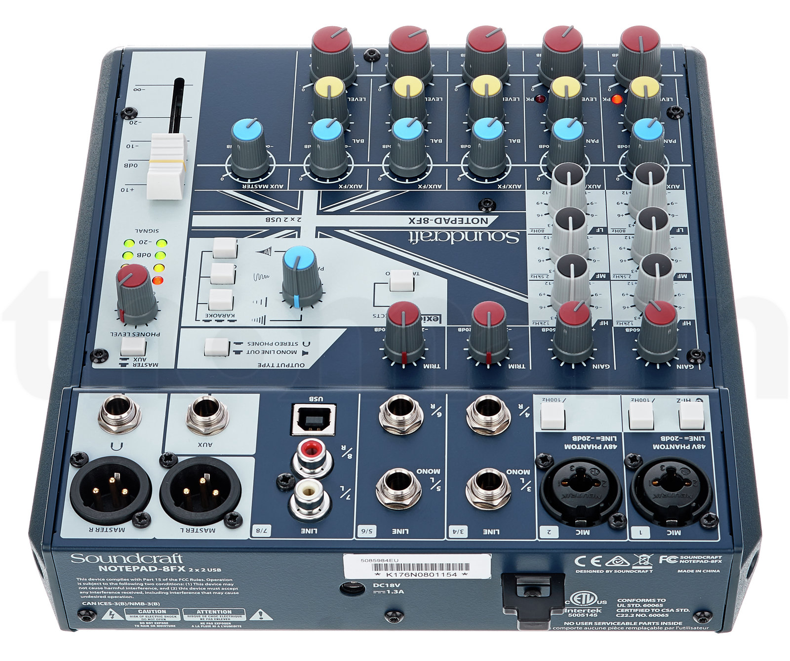 מיקסר Soundcraft Notepad-8FX 5 מיקסר Soundcraft Notepad-8FX — תמונה 5