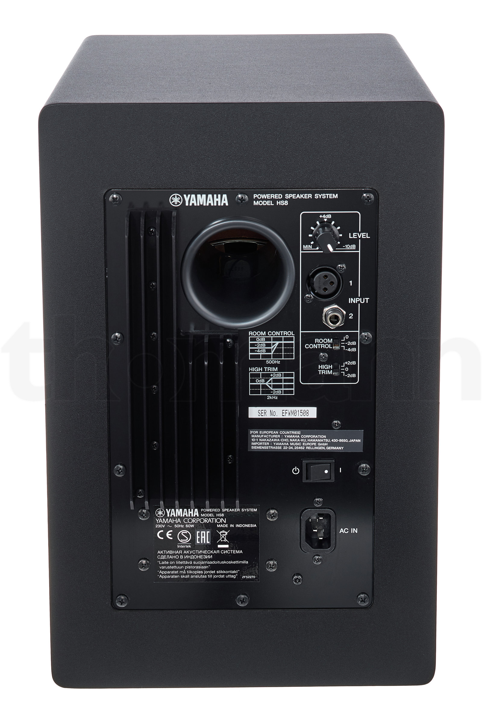 מוניטור אולפן Yamaha HS 8 Stand Bundle 4 מוניטור אולפן Yamaha HS 8 Stand Bundle — תמונה 4