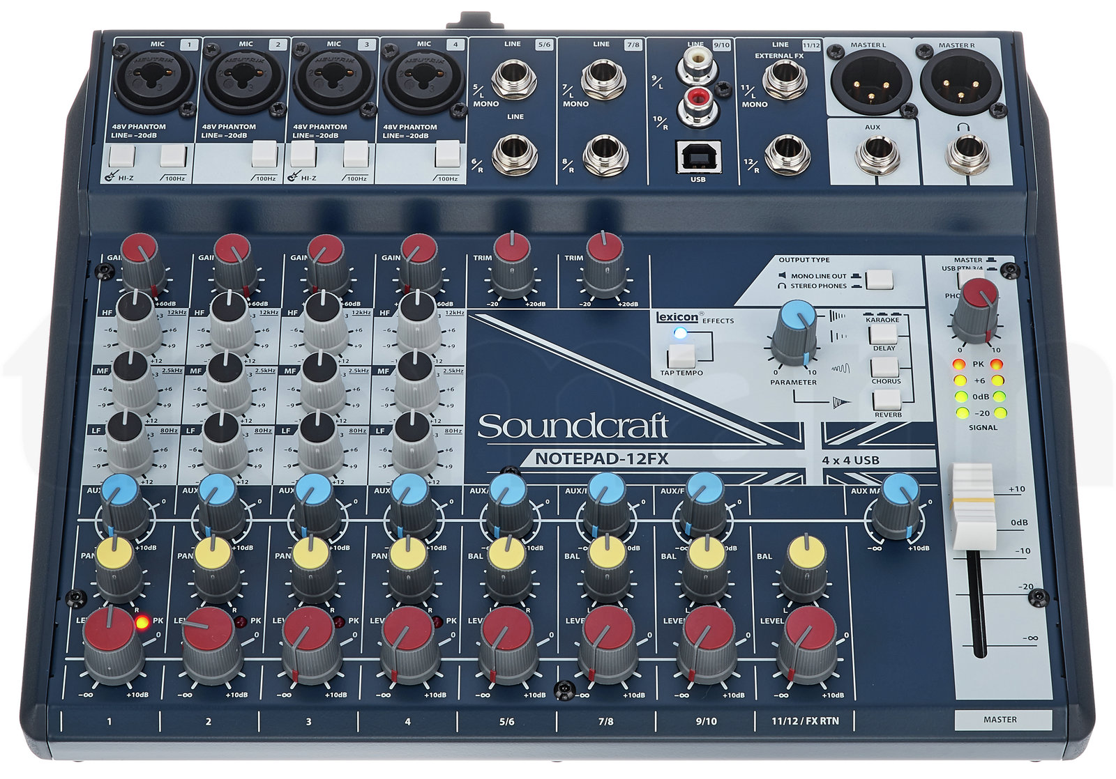 מיקסר Soundcraft Notepad-12FX 3 מיקסר Soundcraft Notepad-12FX — תמונה 3