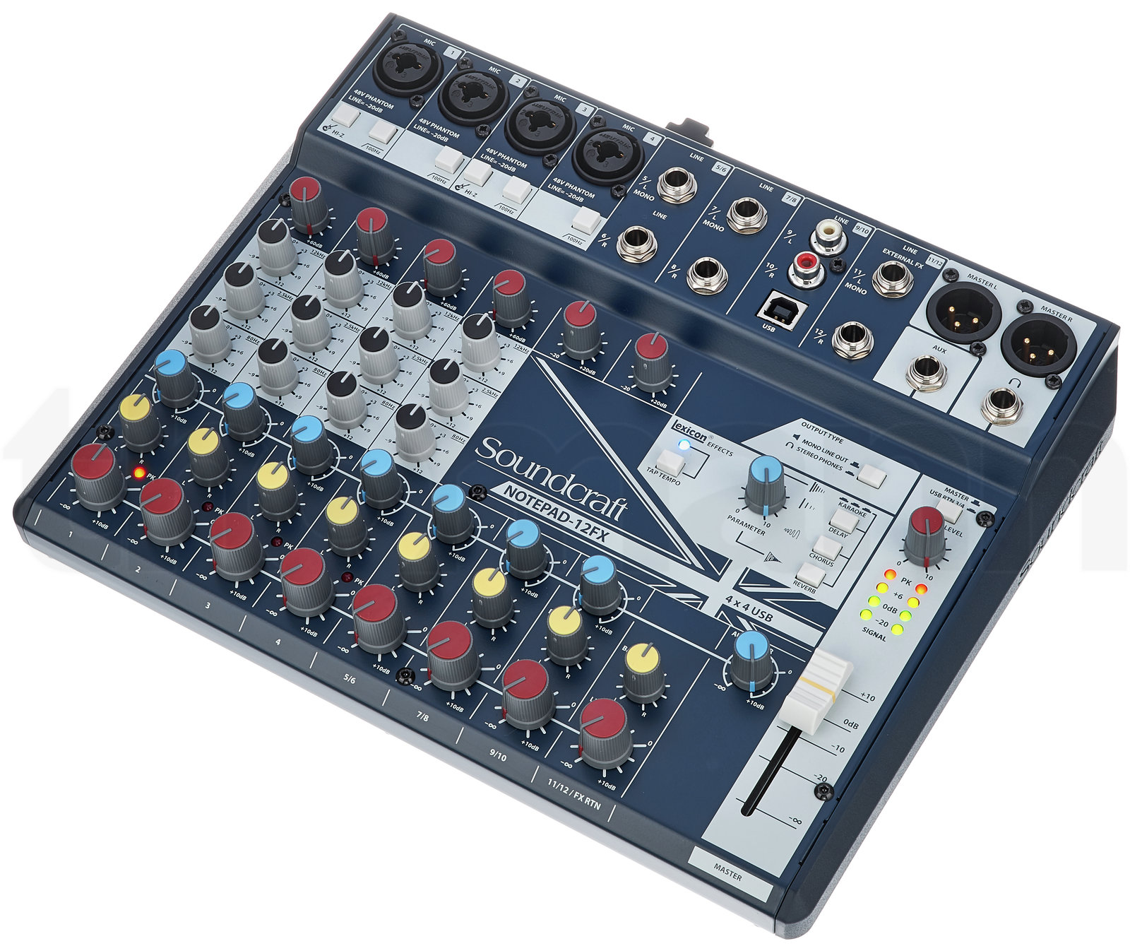 מיקסר Soundcraft Notepad-12FX 2 מיקסר Soundcraft Notepad-12FX — תמונה 2
