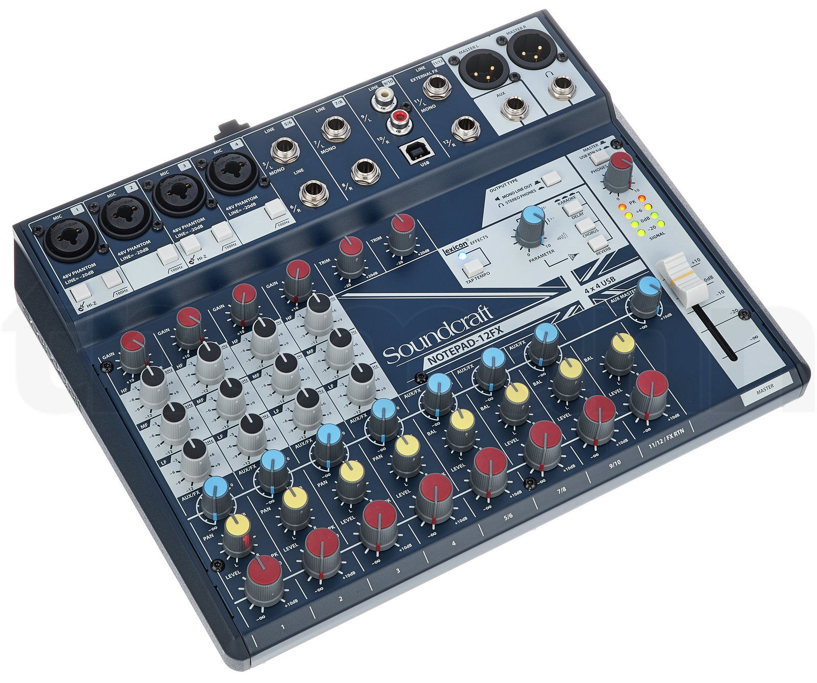 מיקסר Soundcraft Notepad-12FX 4 מיקסר Soundcraft Notepad-12FX — תמונה 4