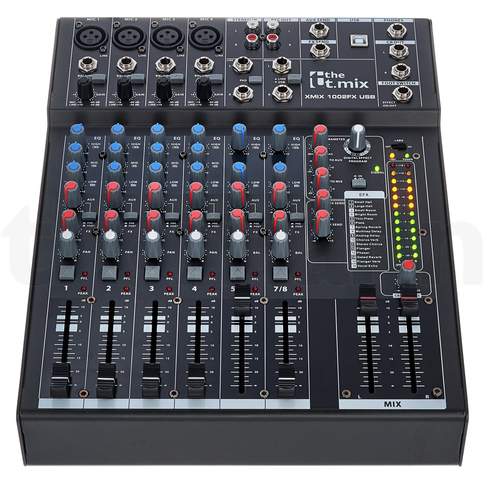 מיקסר the t.mix xmix 1002 FX USB 3 מיקסר the t.mix xmix 1002 FX USB — תמונה 3