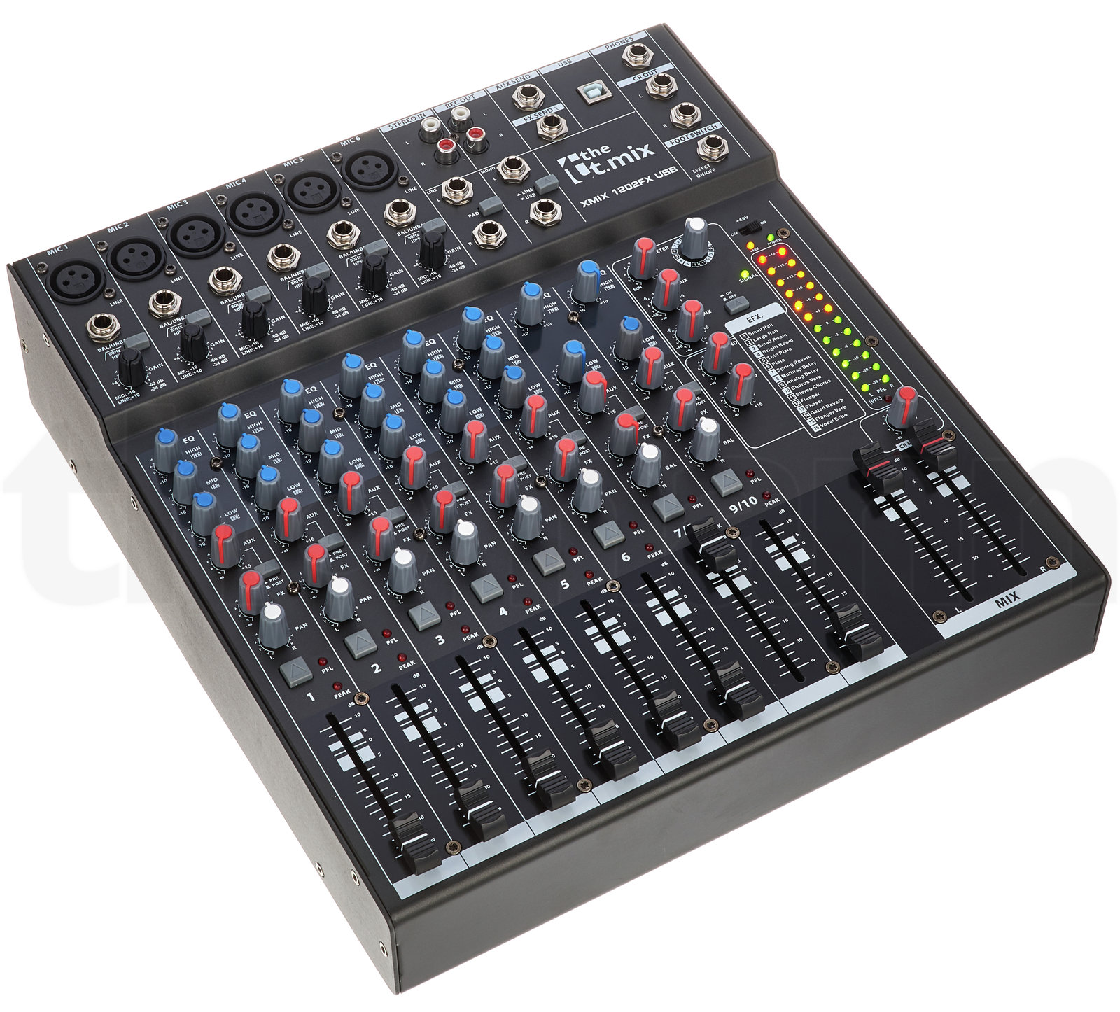 מיקסר the t.mix xmix 1202 FX USB 4 מיקסר the t.mix xmix 1202 FX USB — תמונה 4