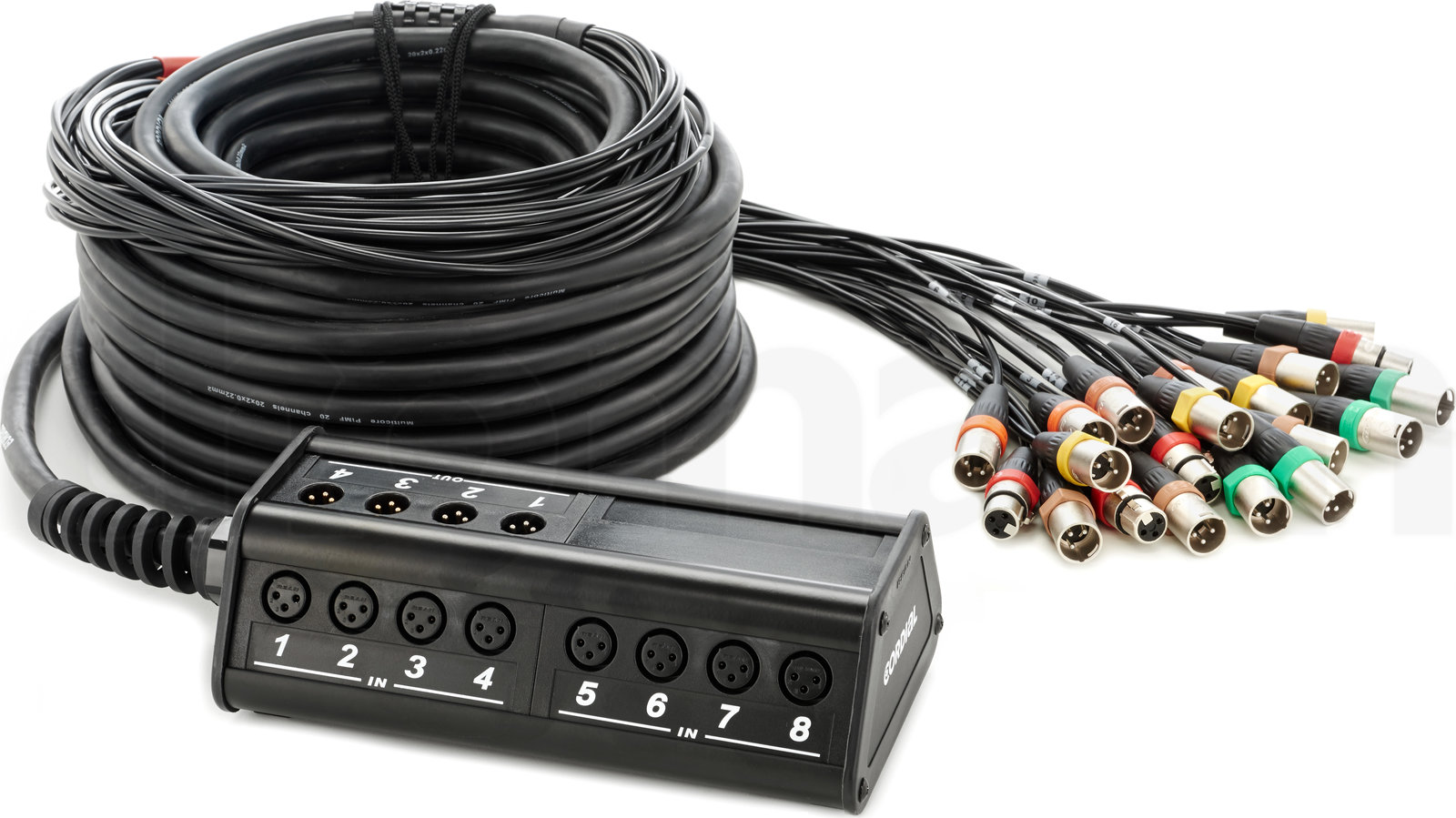כבל אודיו Cordial Multicore CYB C 16/4 Bundle 2 כבל אודיו Cordial Multicore CYB C 16/4 Bundle — תמונה 2