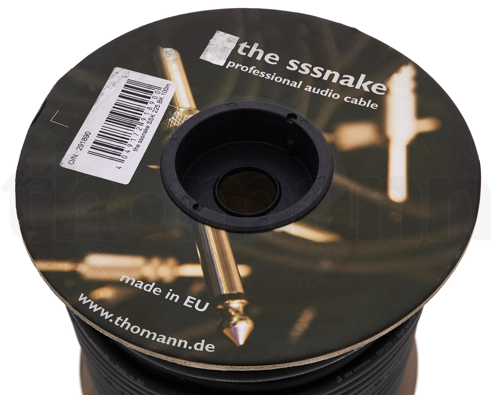 כבל אודיו the sssnake SSK 225 BK 100m 6 כבל אודיו the sssnake SSK 225 BK 100m — תמונה 6