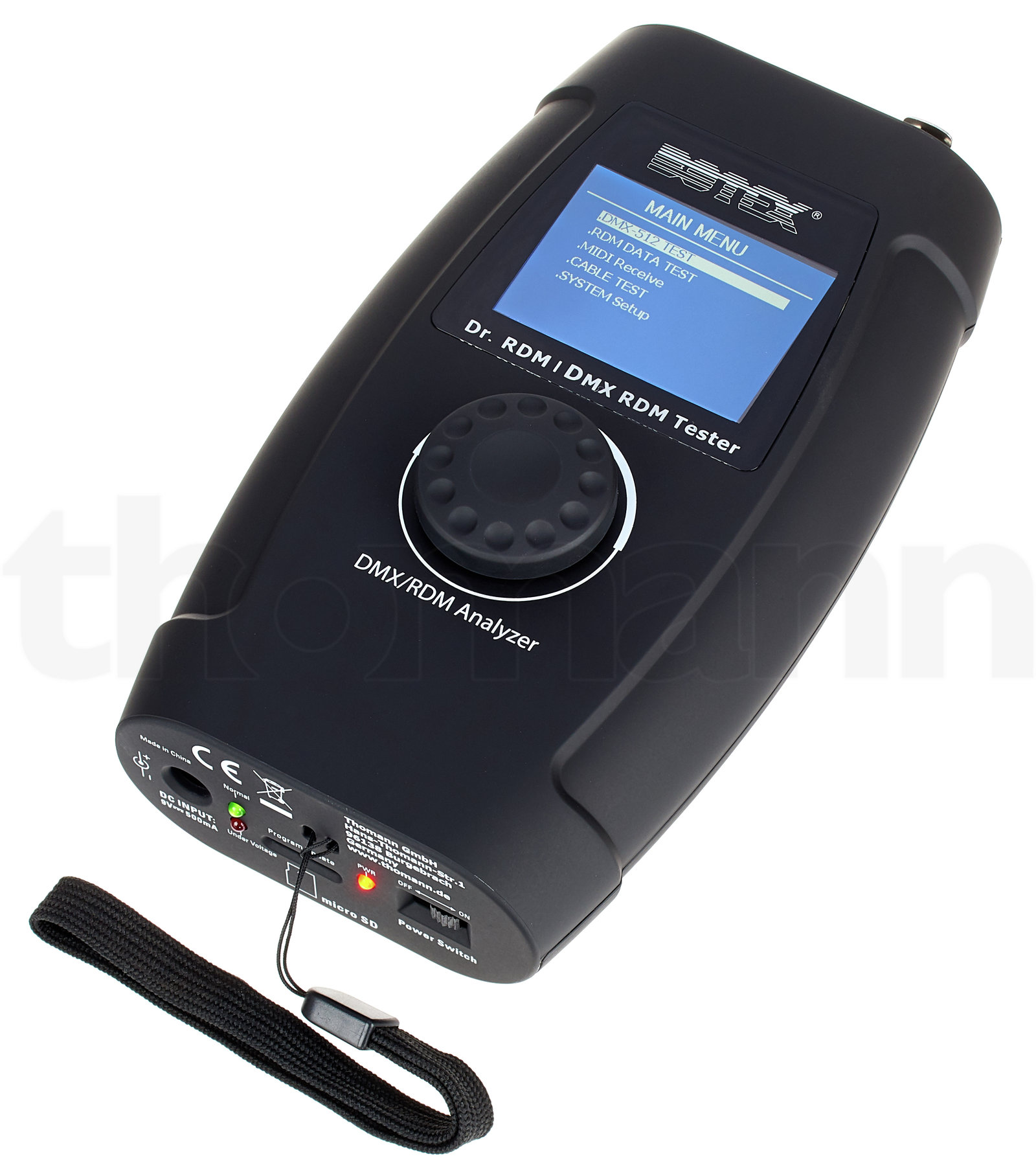 בקר תאורה Botex Dr. RDM I DMX RDM Tester 2 בקר תאורה Botex Dr. RDM I DMX RDM Tester — תמונה 2