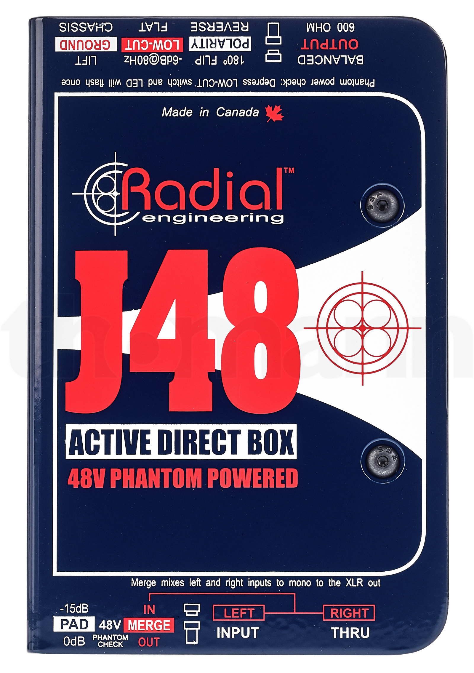 קופסת DI Radial Engineering J 48 6 קופסת DI Radial Engineering J 48 — תמונה 6