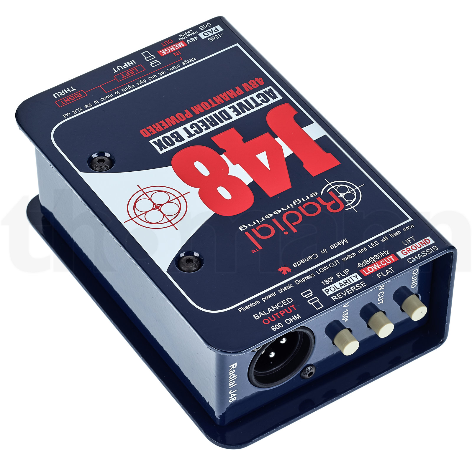 קופסת DI Radial Engineering J 48 4 קופסת DI Radial Engineering J 48 — תמונה 4
