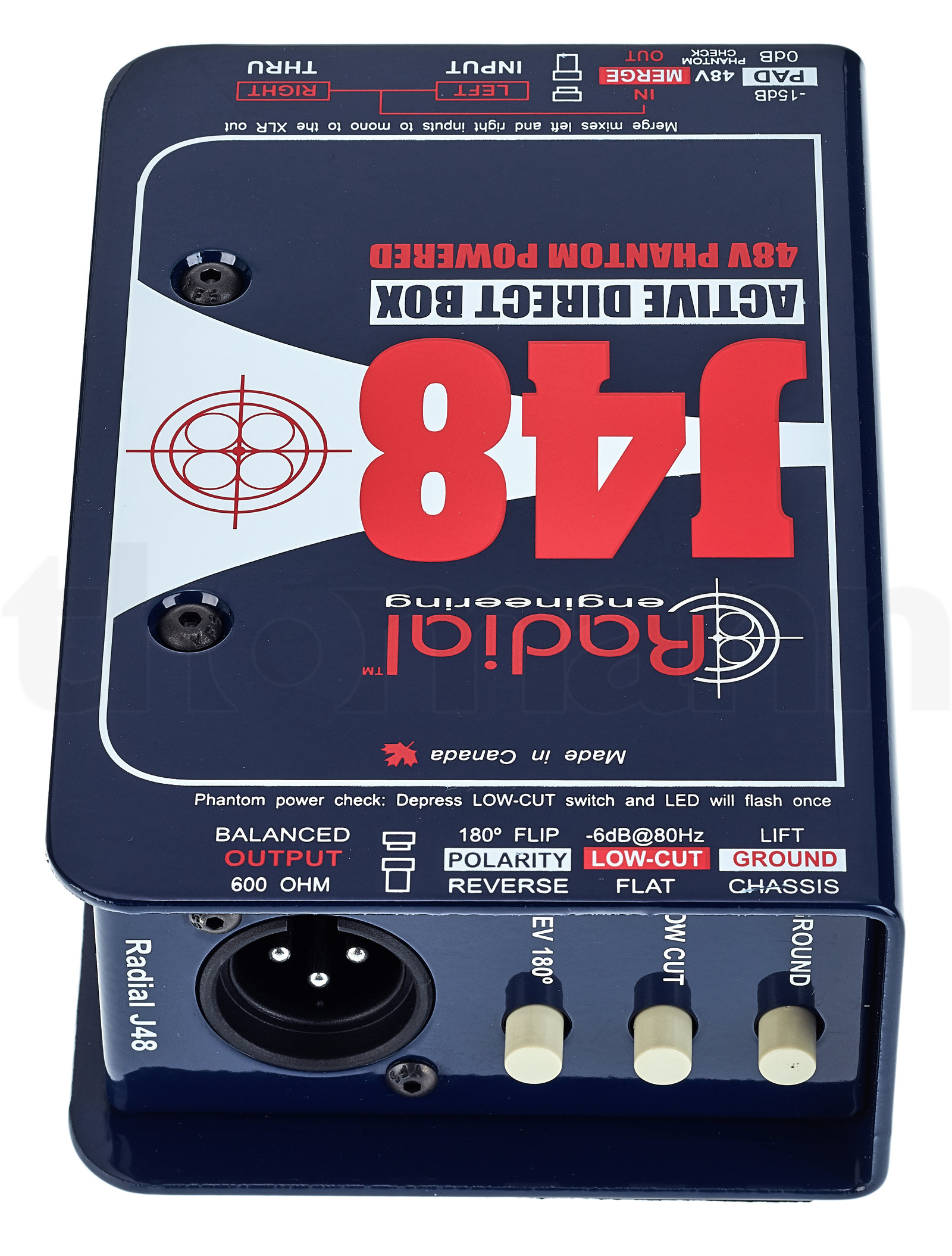 קופסת DI Radial Engineering J 48 5 קופסת DI Radial Engineering J 48 — תמונה 5