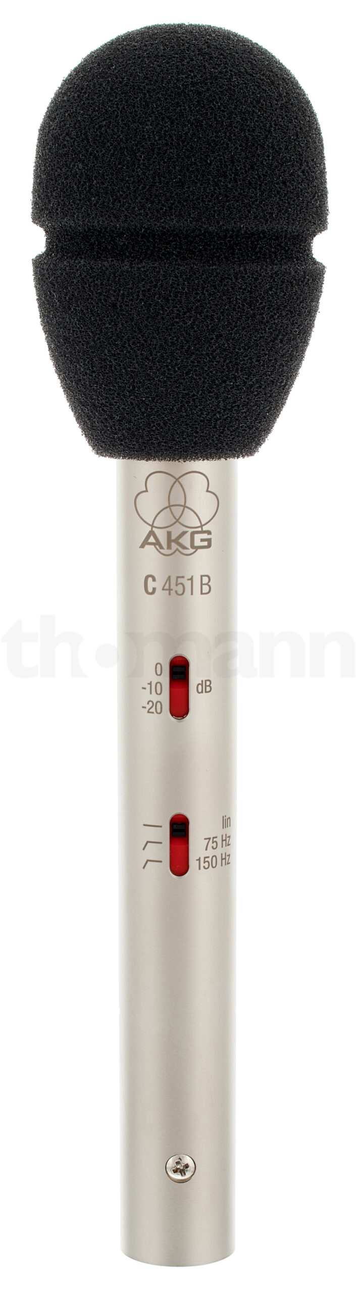 מיקרופון קונדנסר ממברנה קטנה AKG C 451 B 6 מיקרופון קונדנסר ממברנה קטנה AKG C 451 B — תמונה 6