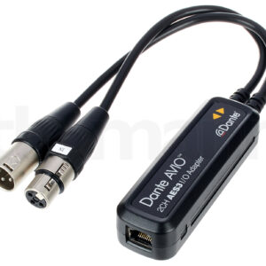 ממיר ושעון אולפן Dante AVIO AES3 IO Adapter 2×2