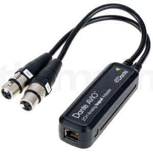 ממיר ושעון אולפן Dante AVIO Analog Input Adapter 2×0