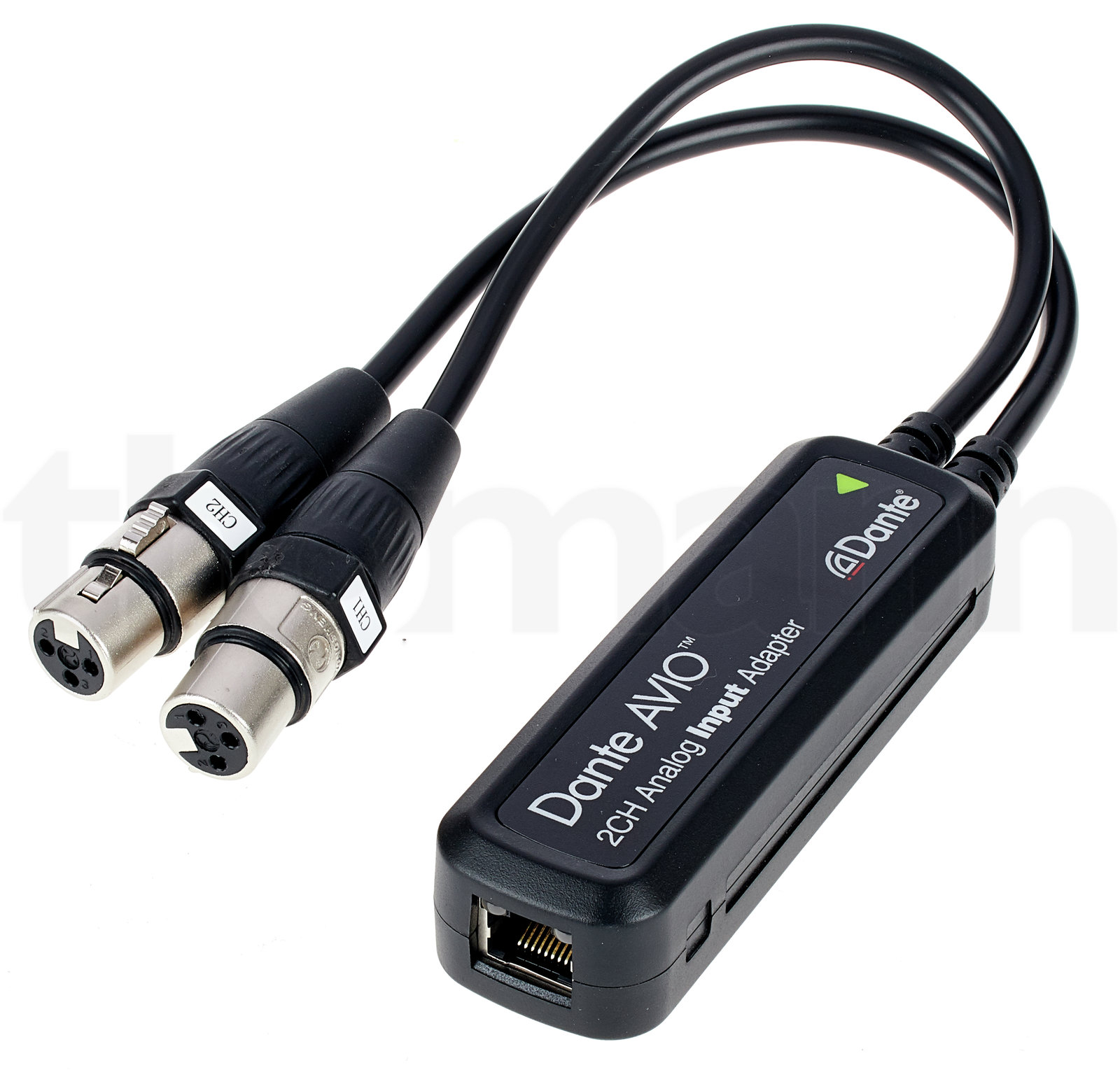 ממיר ושעון אולפן Dante AVIO Analog Input Adapter 2x0 2 ממיר ושעון אולפן Dante AVIO Analog Input Adapter 2x0 — תמונה 2