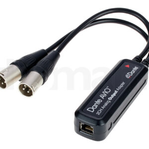 ממיר ושעון אולפן Dante AVIO Analog Output Adapter 0x2