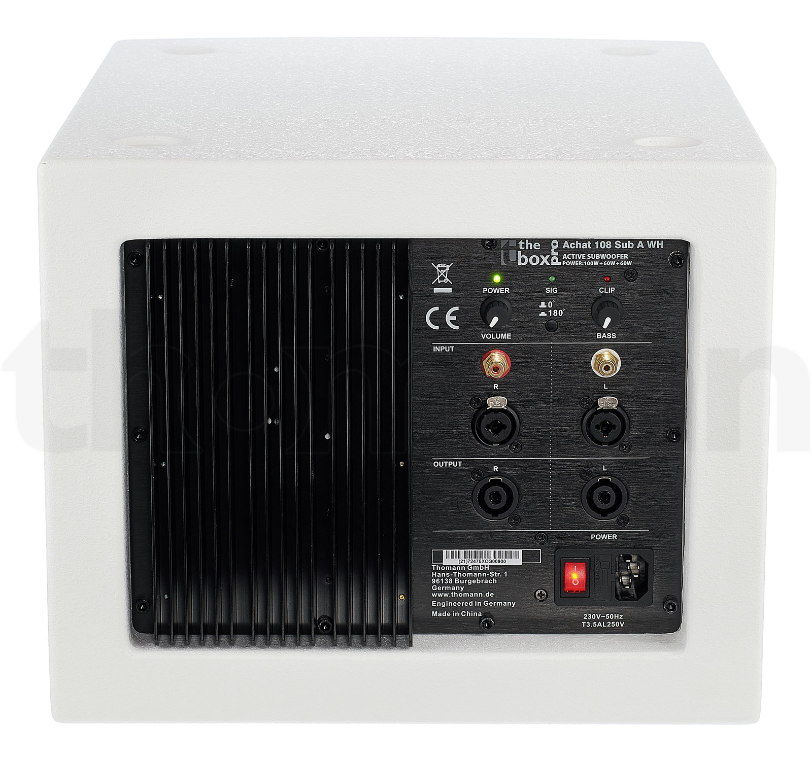 רמקול פסיבי the box pro Achat 108 Sub A WH 5 רמקול פסיבי the box pro Achat 108 Sub A WH — תמונה 5