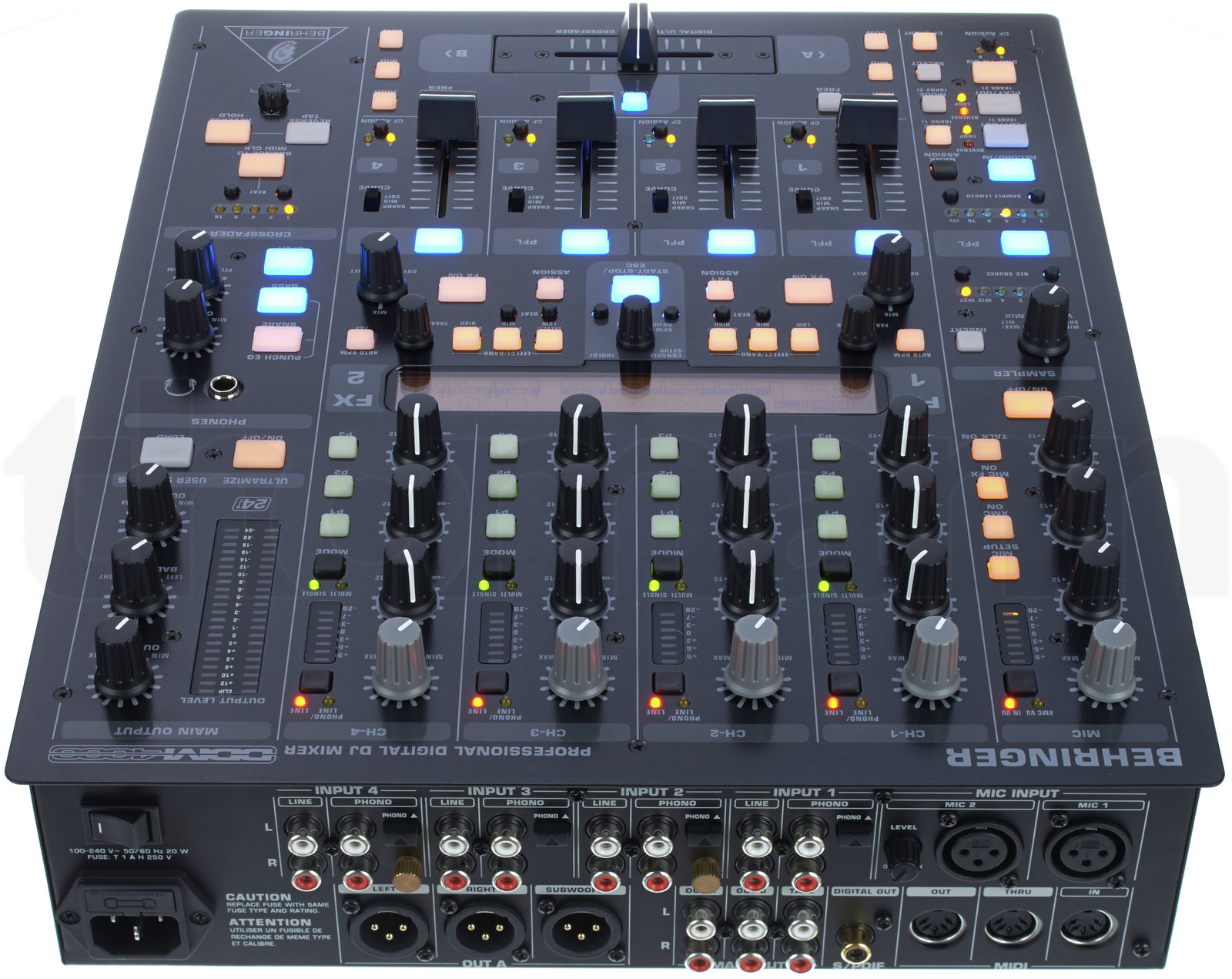 מיקסר DJ Behringer DDM 4000 Bundle 4 מיקסר DJ Behringer DDM 4000 Bundle — תמונה 4