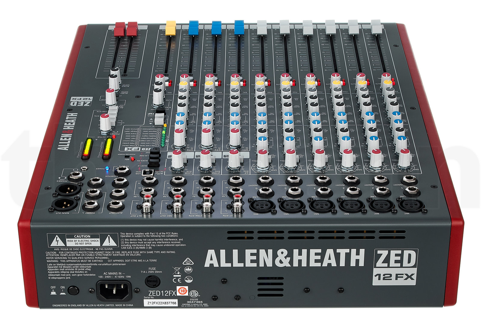 מיקסר Allen & Heath ZED-12FX 5 מיקסר Allen & Heath ZED-12FX — תמונה 5