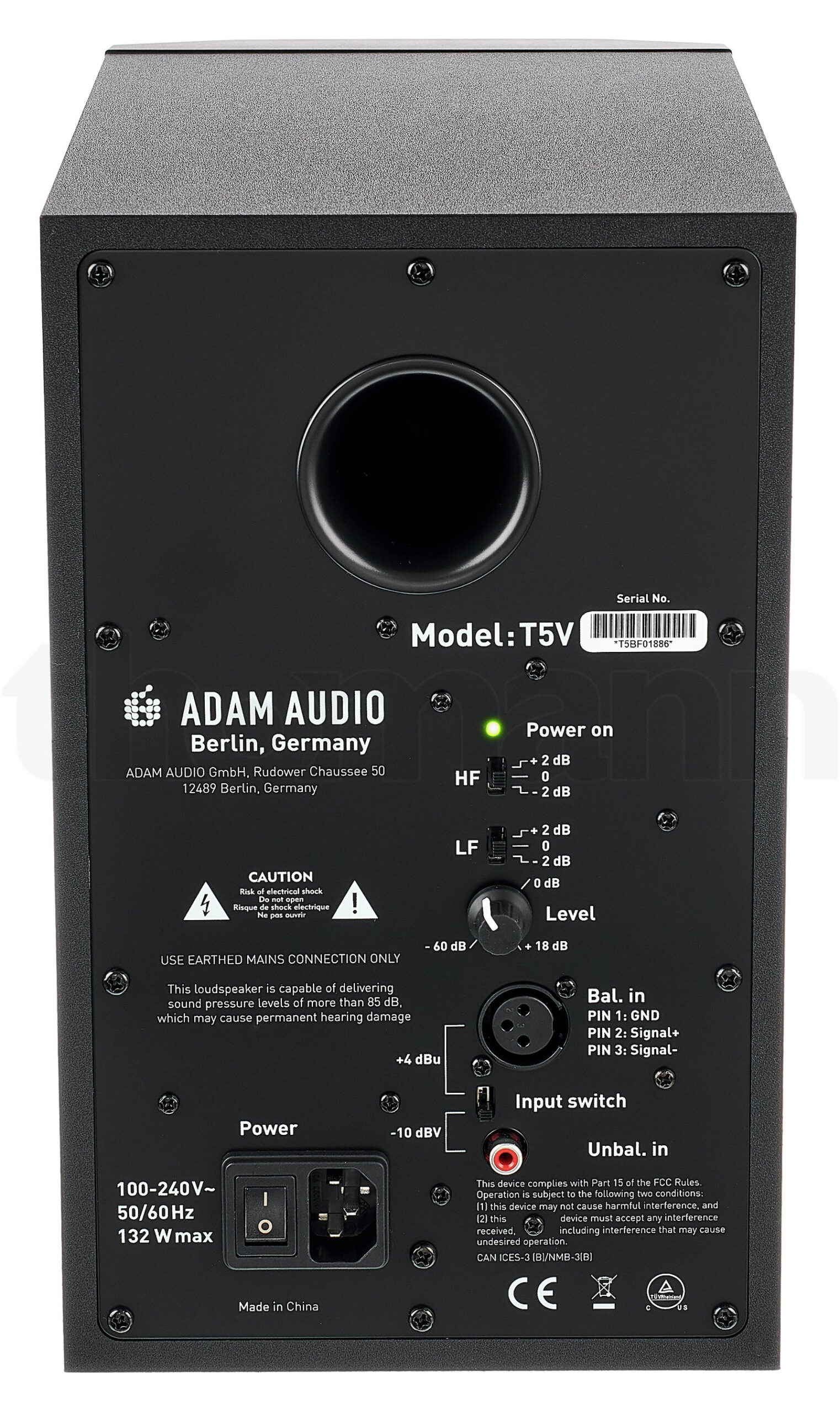 מוניטור אולפן ADAM Audio T5V Desktop Stand Bundle 5 מוניטור אולפן ADAM Audio T5V Desktop Stand Bundle — תמונה 5