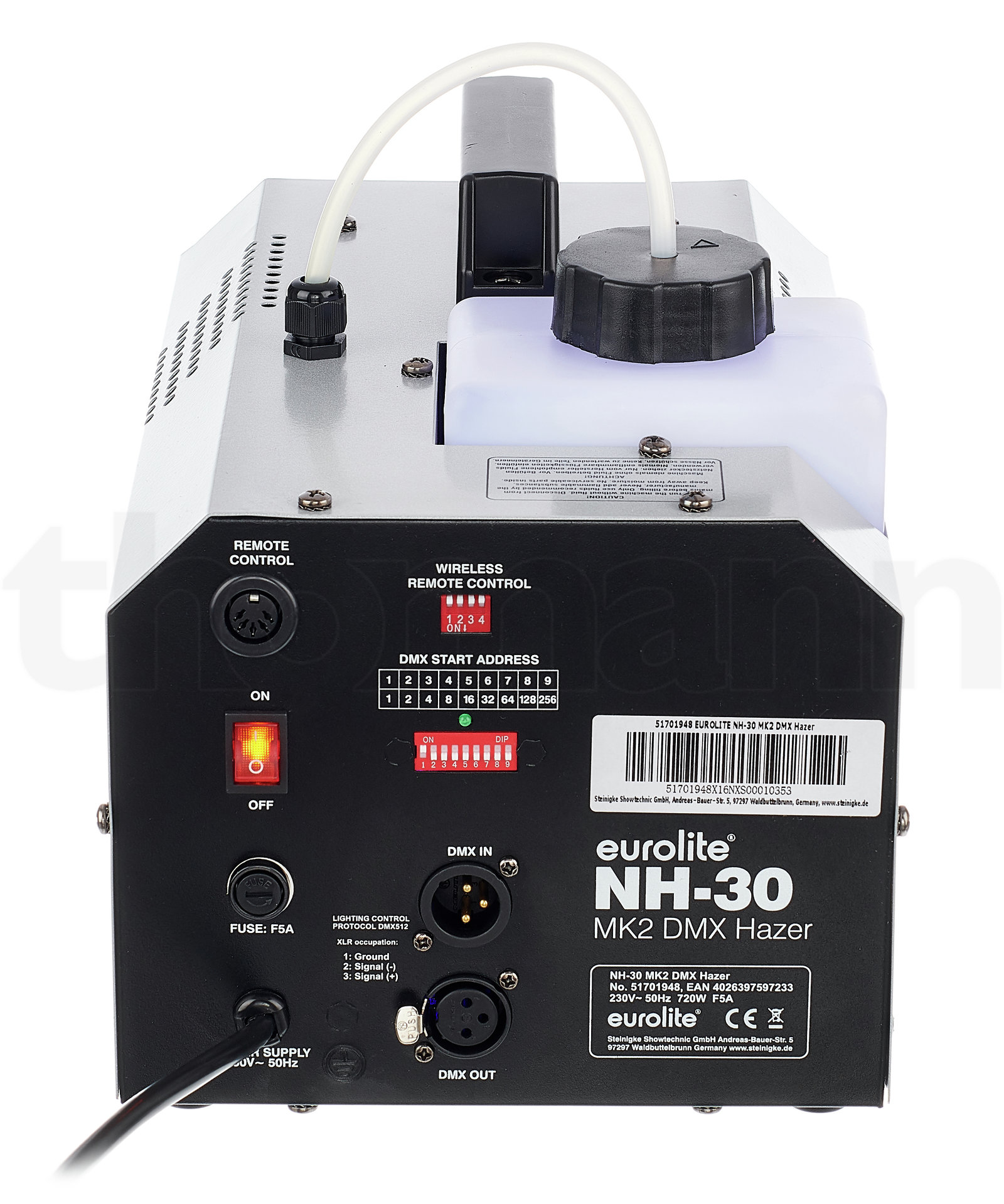 בקר תאורה Eurolite NH-30 MK2 DMX 5 בקר תאורה Eurolite NH-30 MK2 DMX — תמונה 5