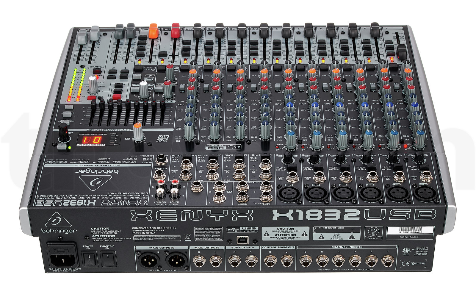 מיקסר Behringer Xenyx X1832USB 5 מיקסר Behringer Xenyx X1832USB — תמונה 5