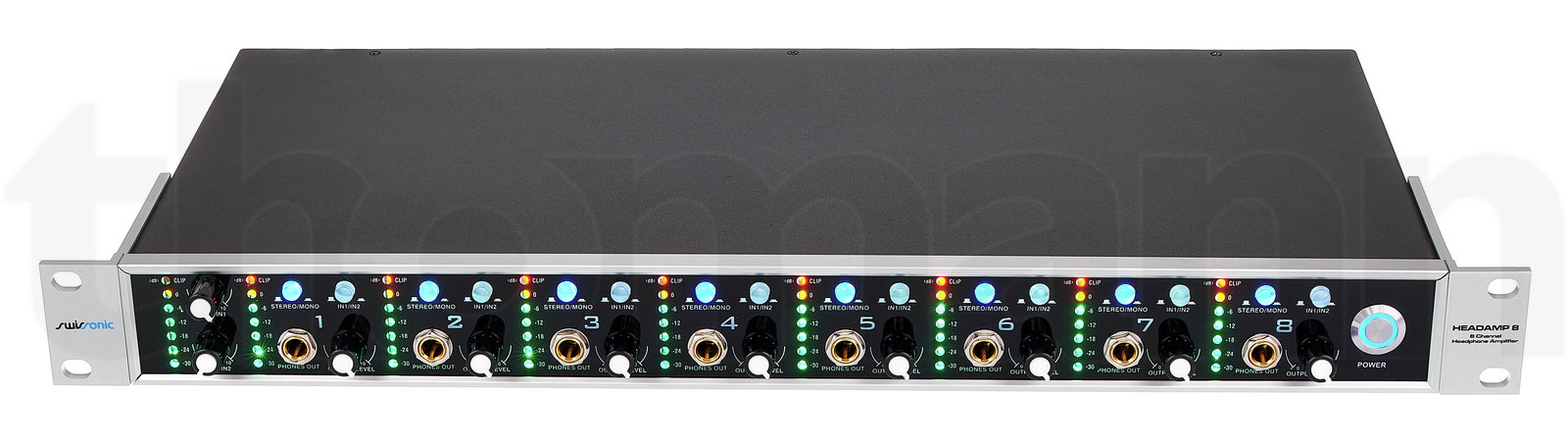 מגבר אוזניות Swissonic Headamp 8 3 מגבר אוזניות Swissonic Headamp 8 — תמונה 3