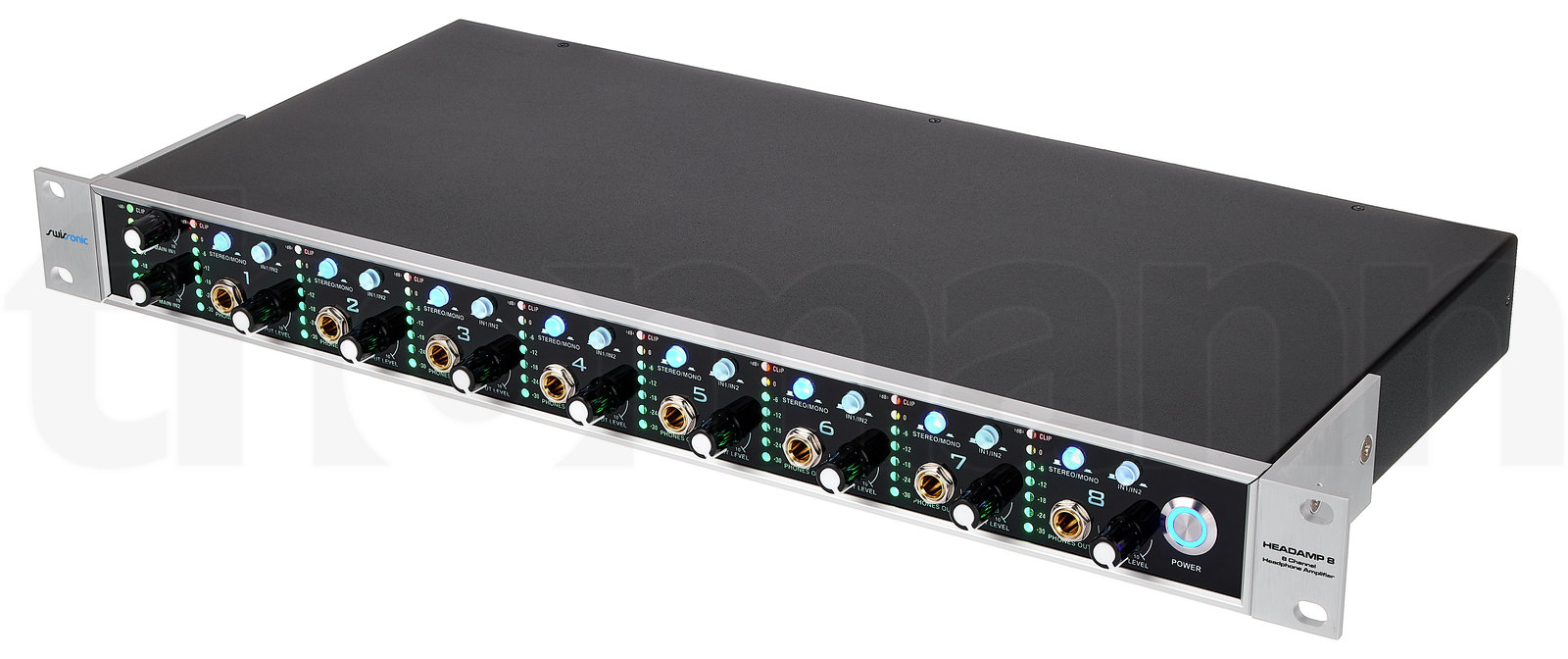 מגבר אוזניות Swissonic Headamp 8 2 מגבר אוזניות Swissonic Headamp 8 — תמונה 2