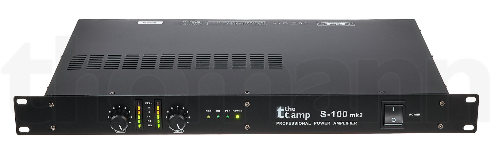 מגבר הספק the t.amp S-100 MK II 3 מגבר הספק the t.amp S-100 MK II — תמונה 3