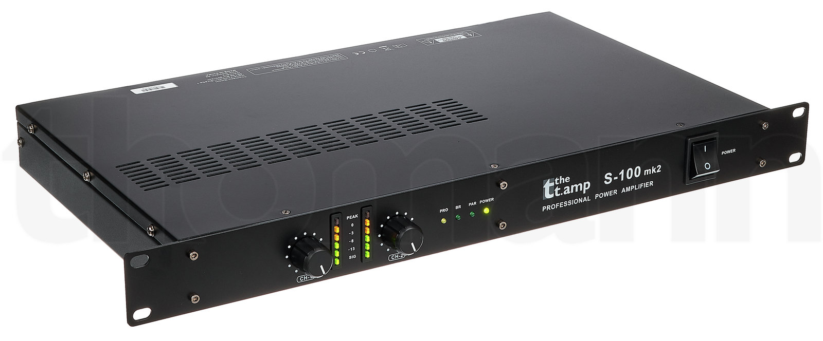 מגבר הספק the t.amp S-100 MK II 4 מגבר הספק the t.amp S-100 MK II — תמונה 4